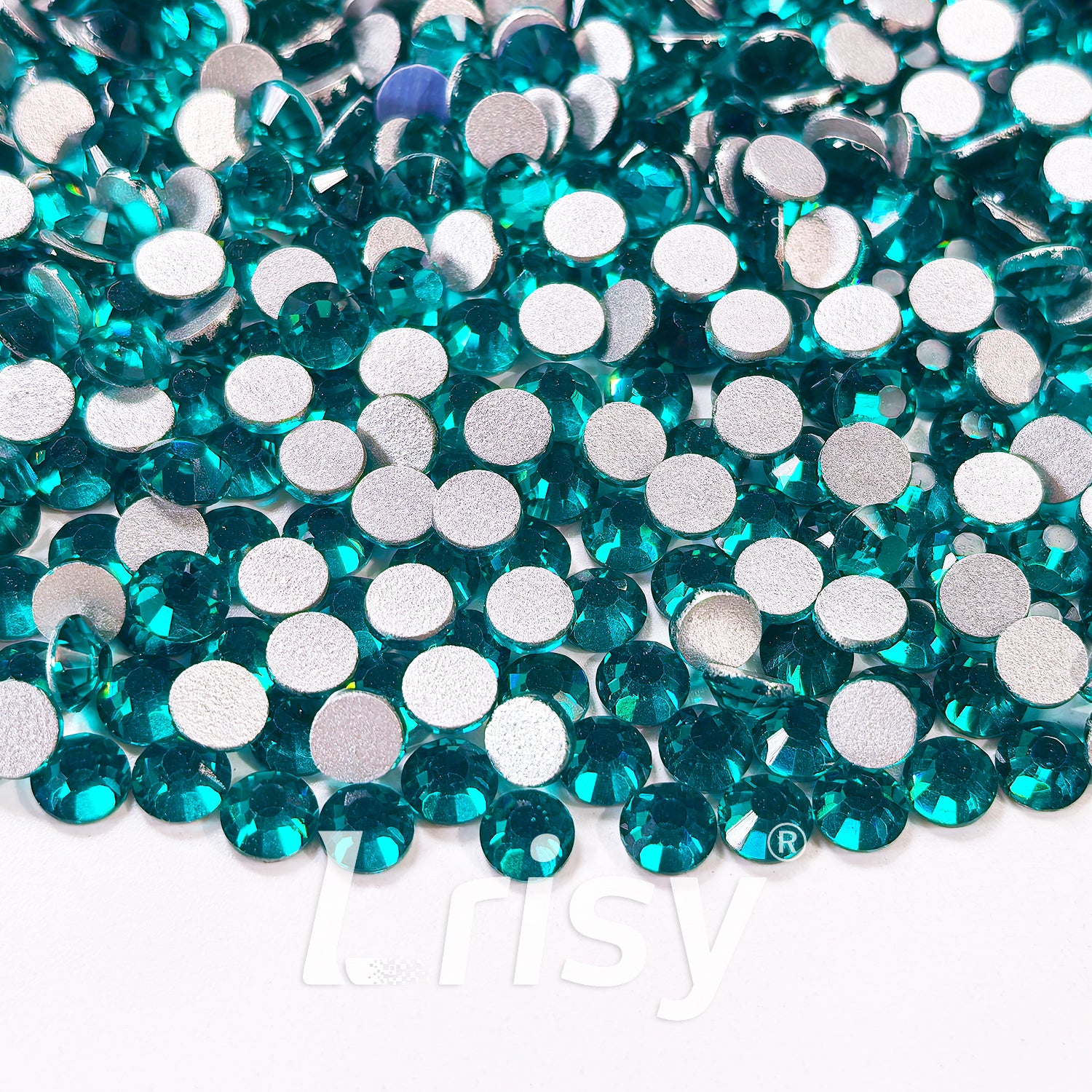 Blue Zircon Flat Back Rhinestones FBRS077