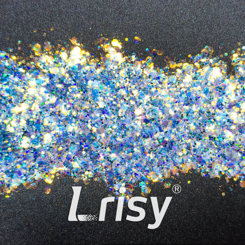 Zodiac Signs Aquarius Custom Mixed Glitter XZ11 (By KC)