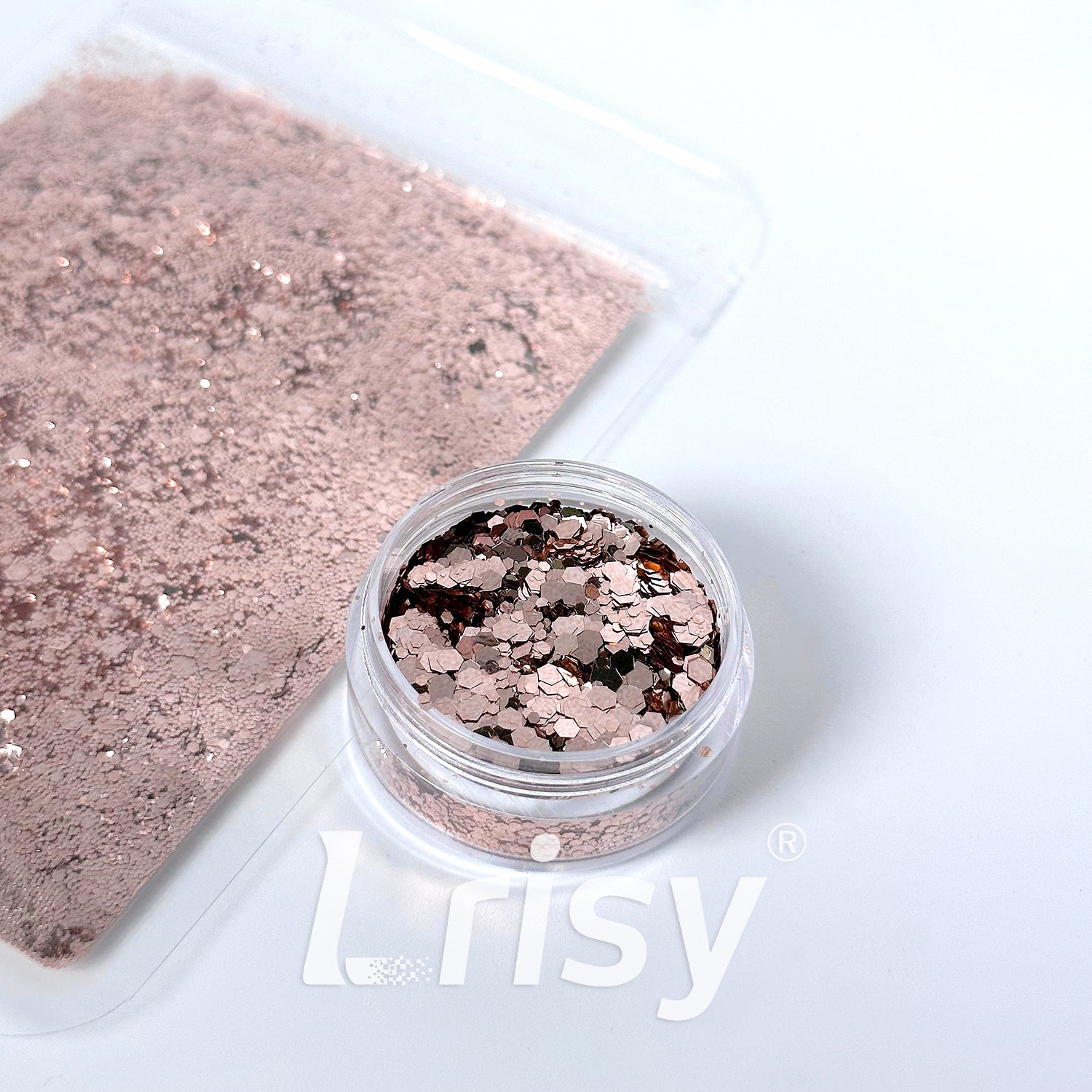 General Mixed Solvent Resistance Crystal Taro Sand Pure Color Glitter GH8507AC