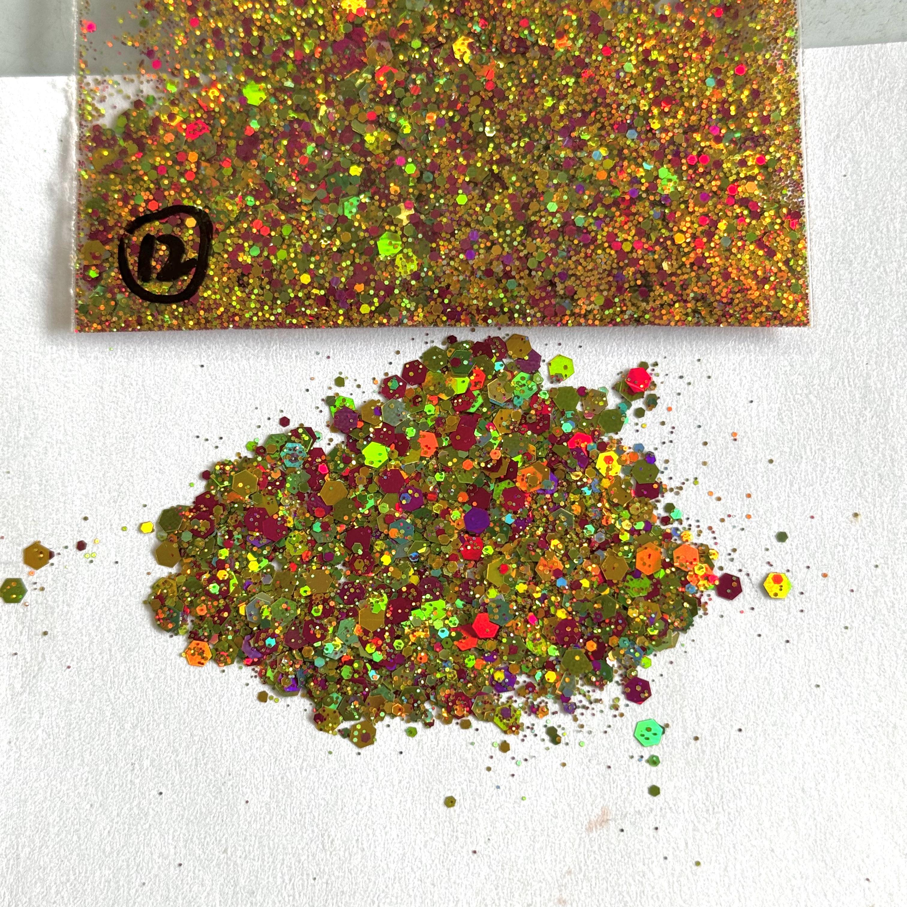 (By double_n_resin)Berry Jungle Custom Mixed Glitter WAL669