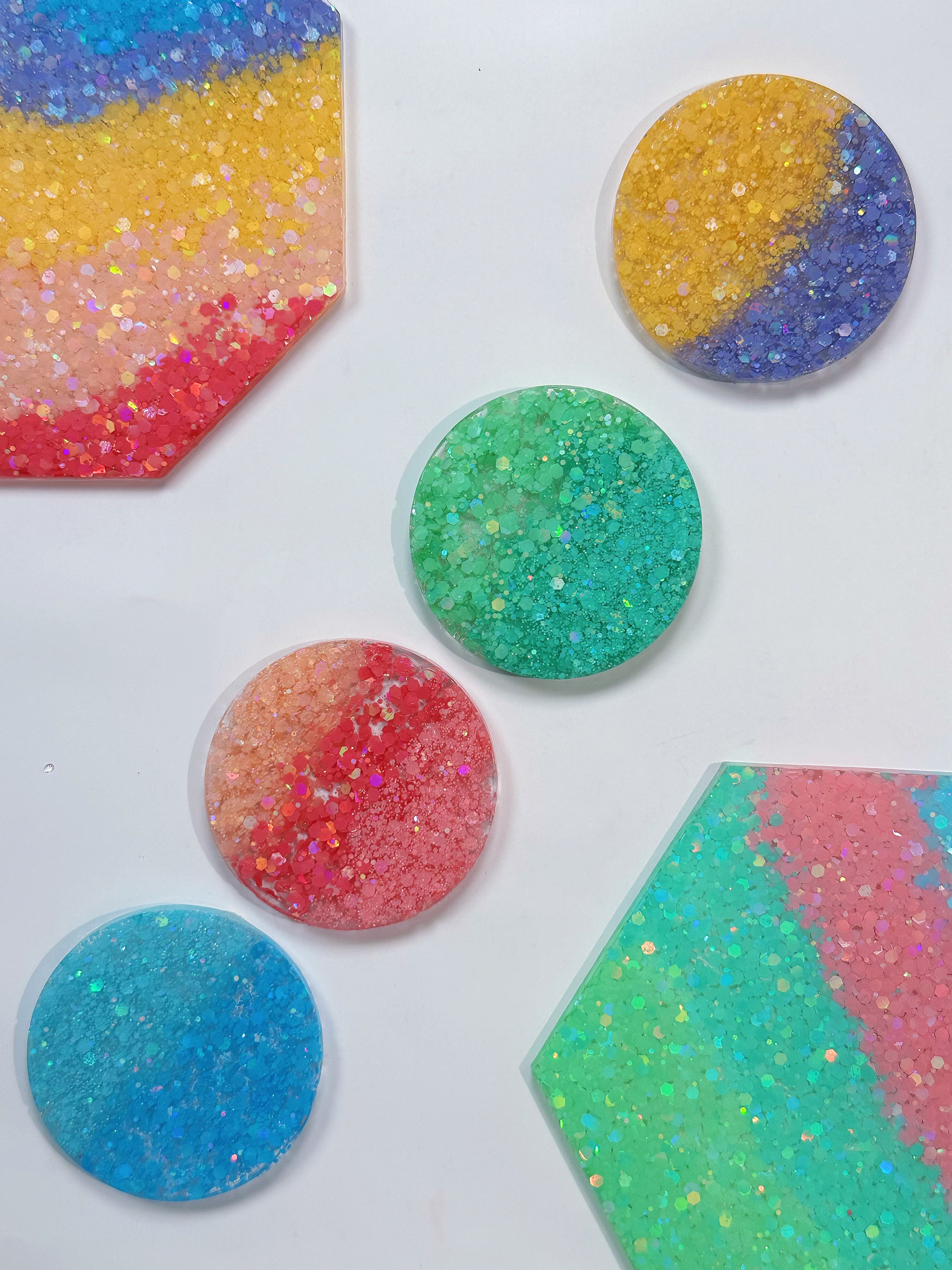 HLD Pastel Holographic Glitter Set 9 Colors