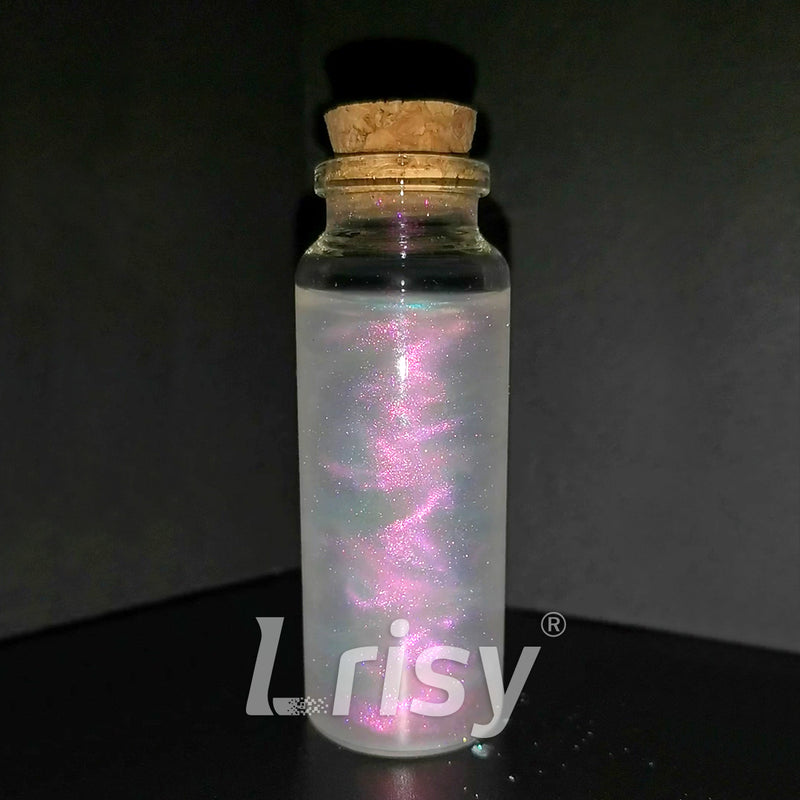 Iridescent Auroral Pink Mica Pigment Powder AP02