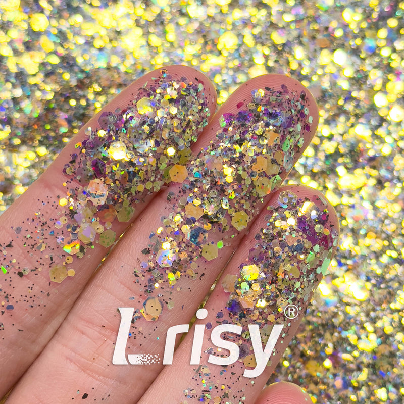 Zodiac Signs Capricorn Custom Mixed Glitter XZ10 (By KC)