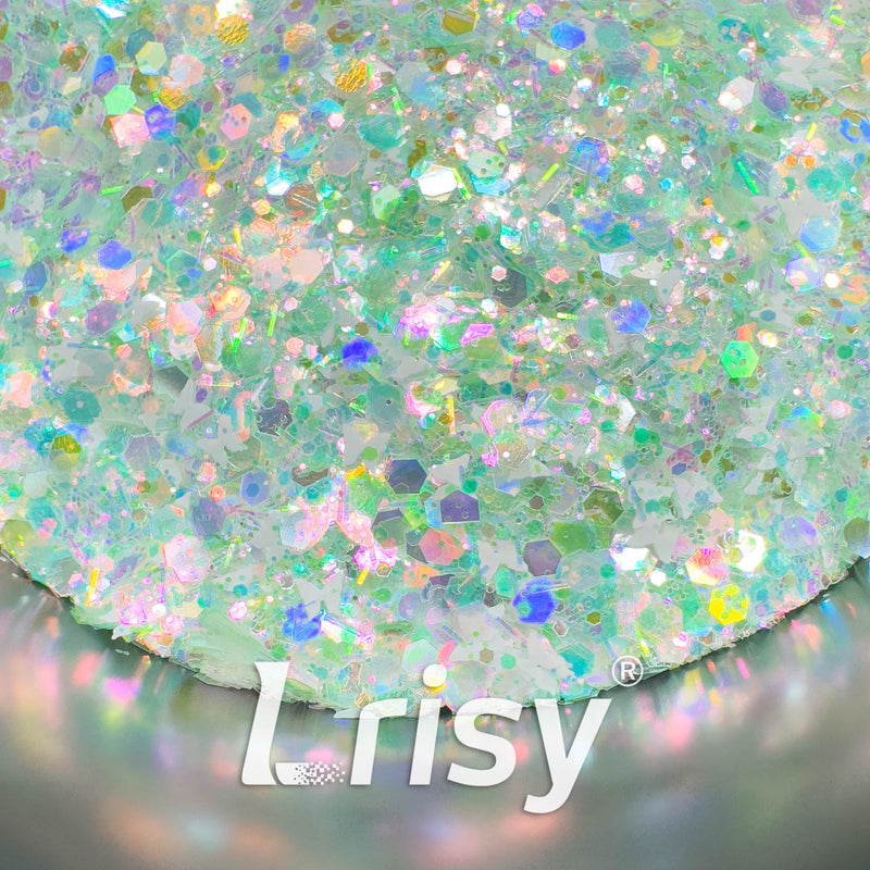 Tranquil Verdure Custom Mixed Glitter WAL629