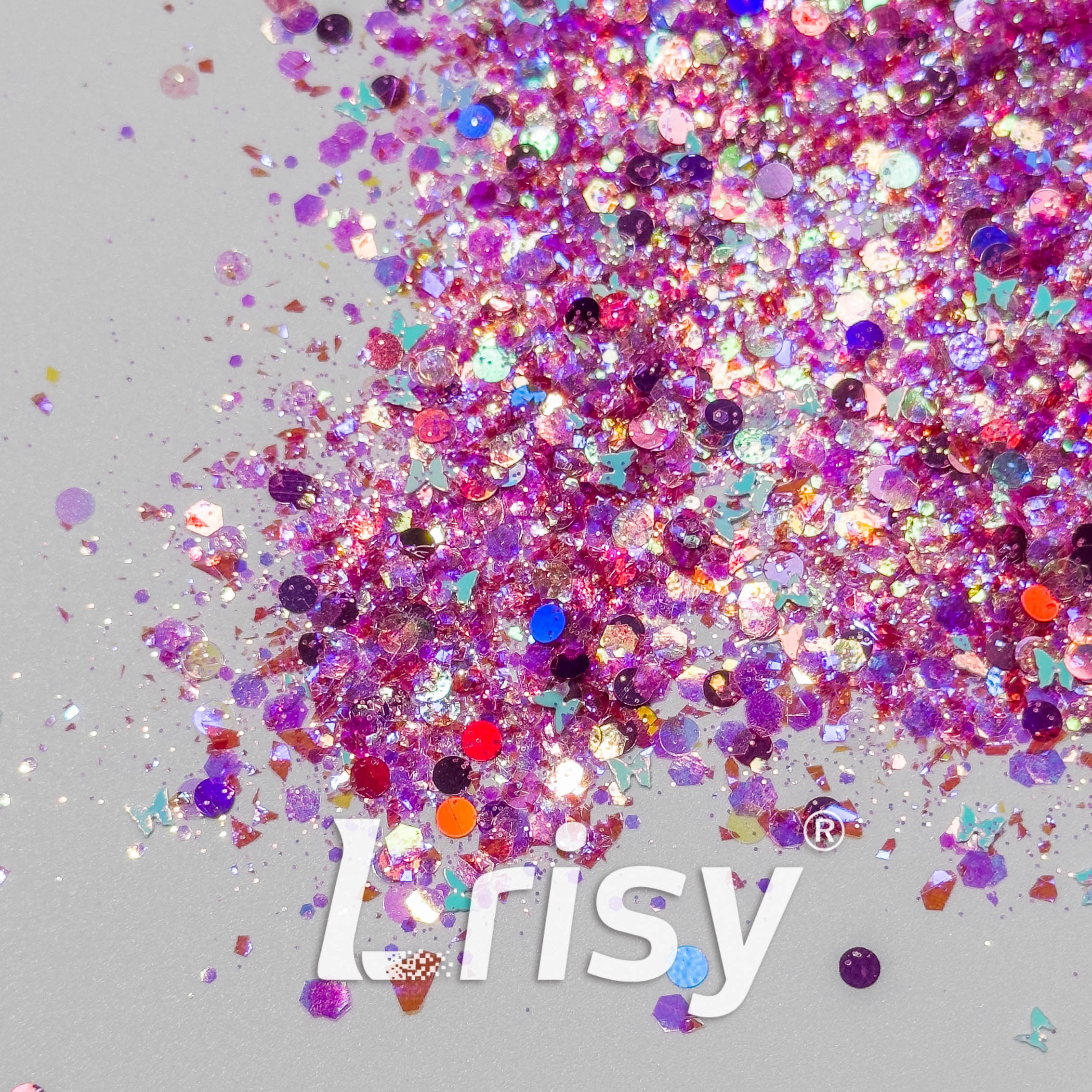 All About Lris Custom Mixed Glitter WAL611 (By lookwhattashmade)
