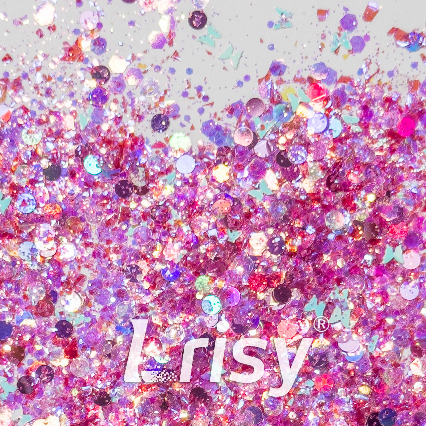 All About Lris Custom Mixed Glitter WAL611 (By lookwhattashmade)