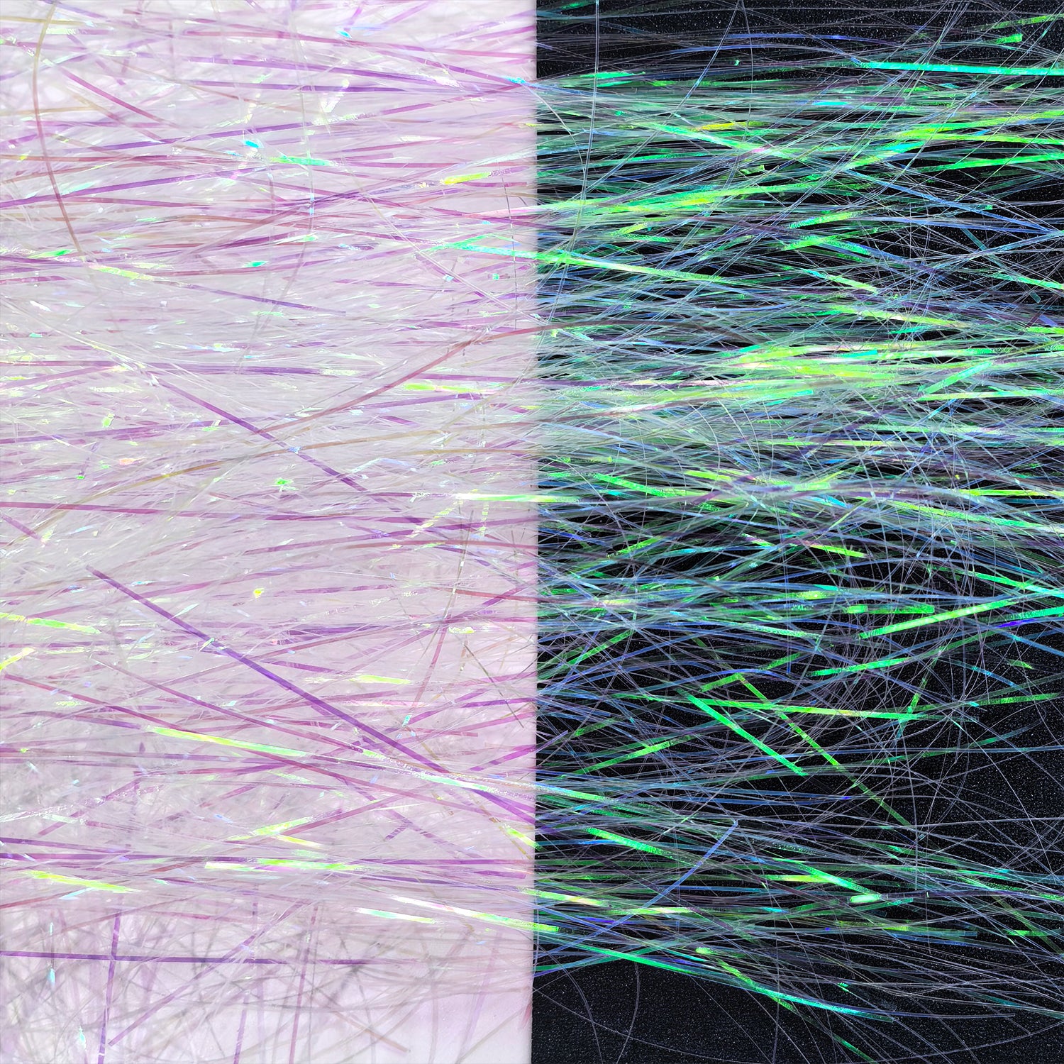 Strip Iridescent Crinkle Shred Filler Translucent Pink Raffia Grass Glitter C003