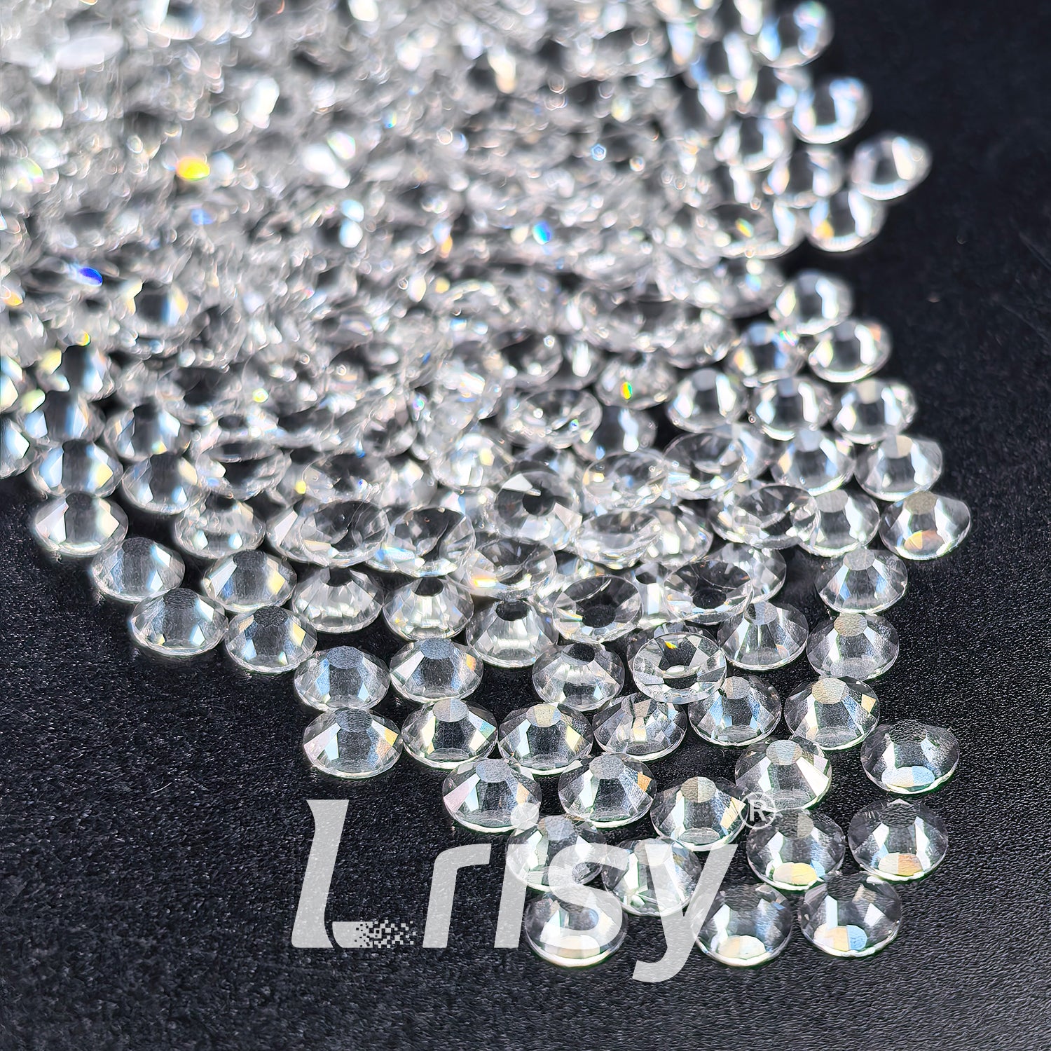 Crystal HFT White Flat Back Rhinestones FBRS000