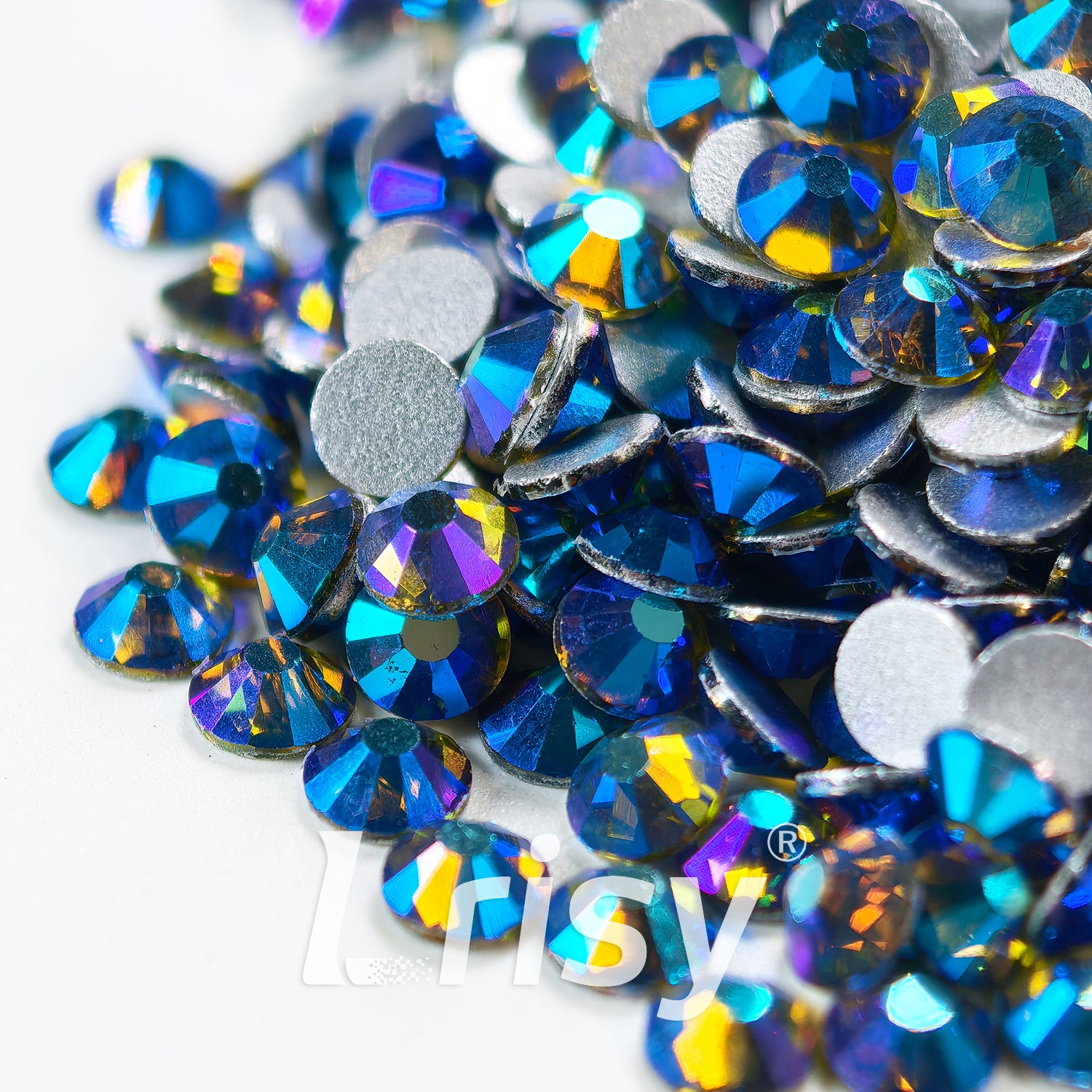 Olivine AB Flat Back Rhinestones FBRS115