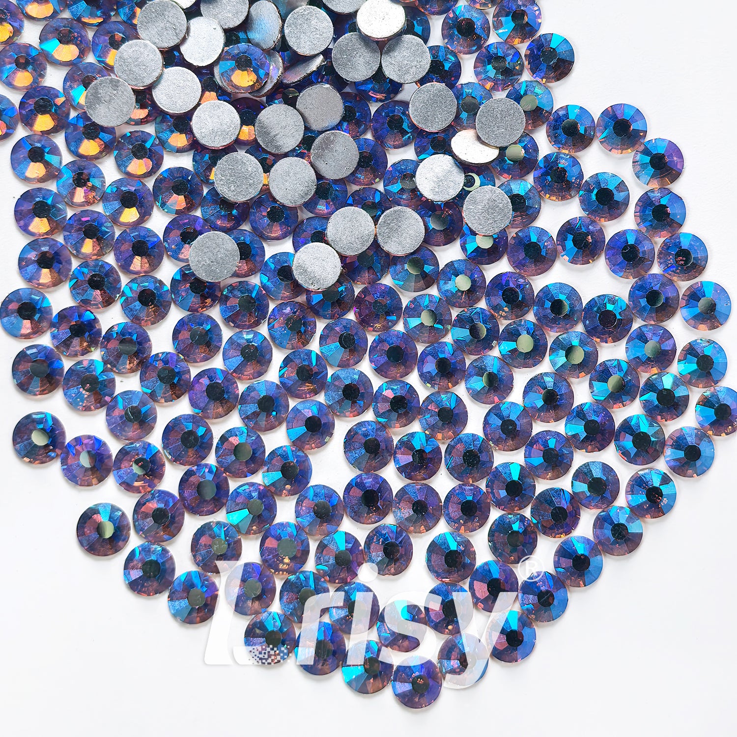 Lt.Amethyst AB Flat Back Rhinestones FBRS118