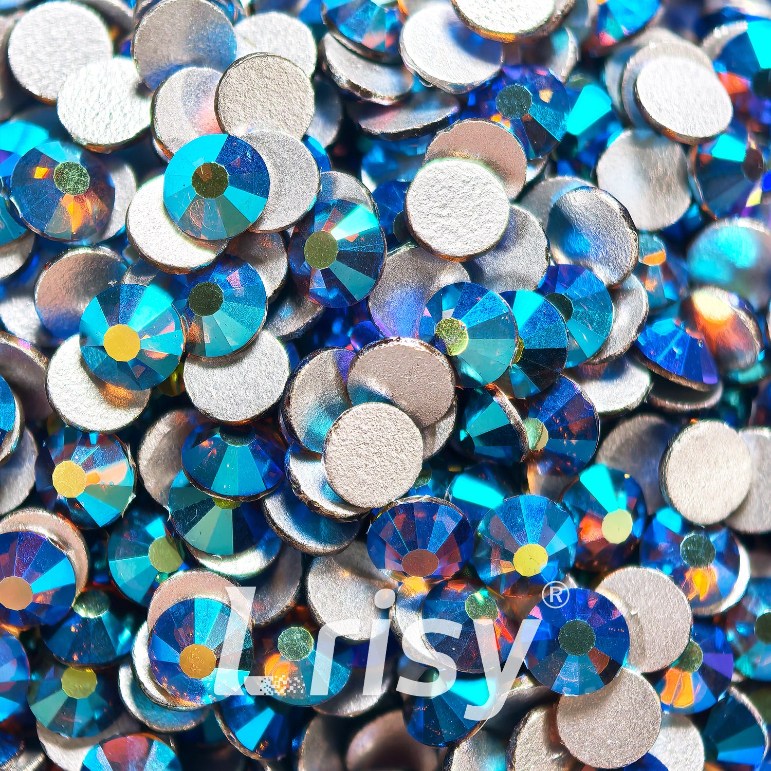 Smoked Topaz AB Flat Back Rhinestones FBRS123