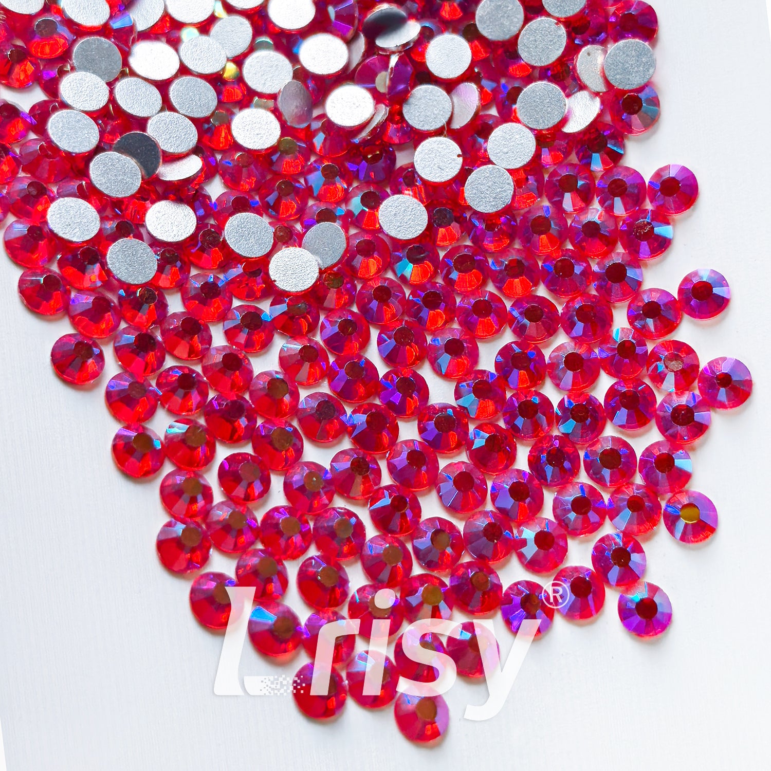 Lt.Siam AB Flat Back Rhinestones FBRS128