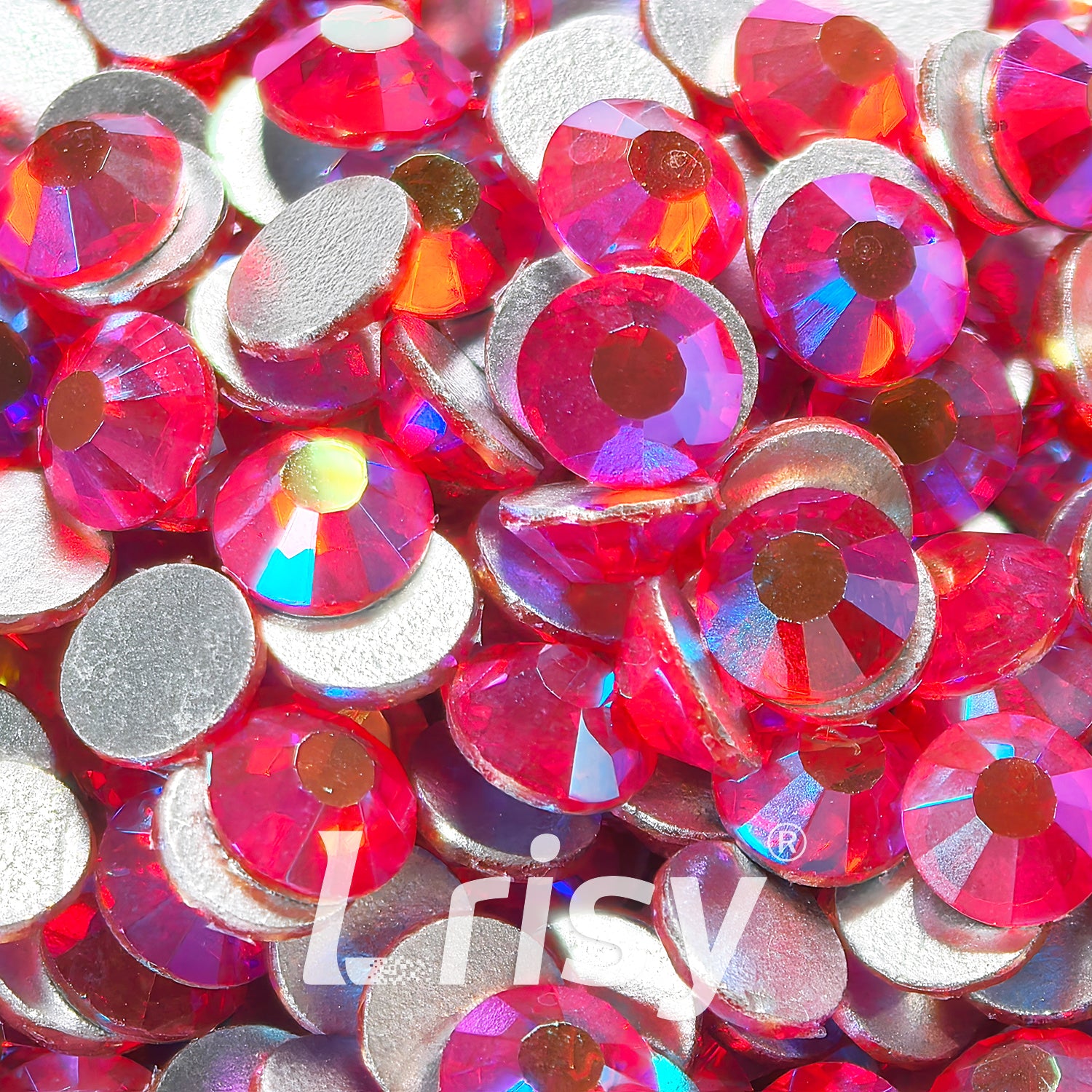 Lt.Siam AB Flat Back Rhinestones FBRS128