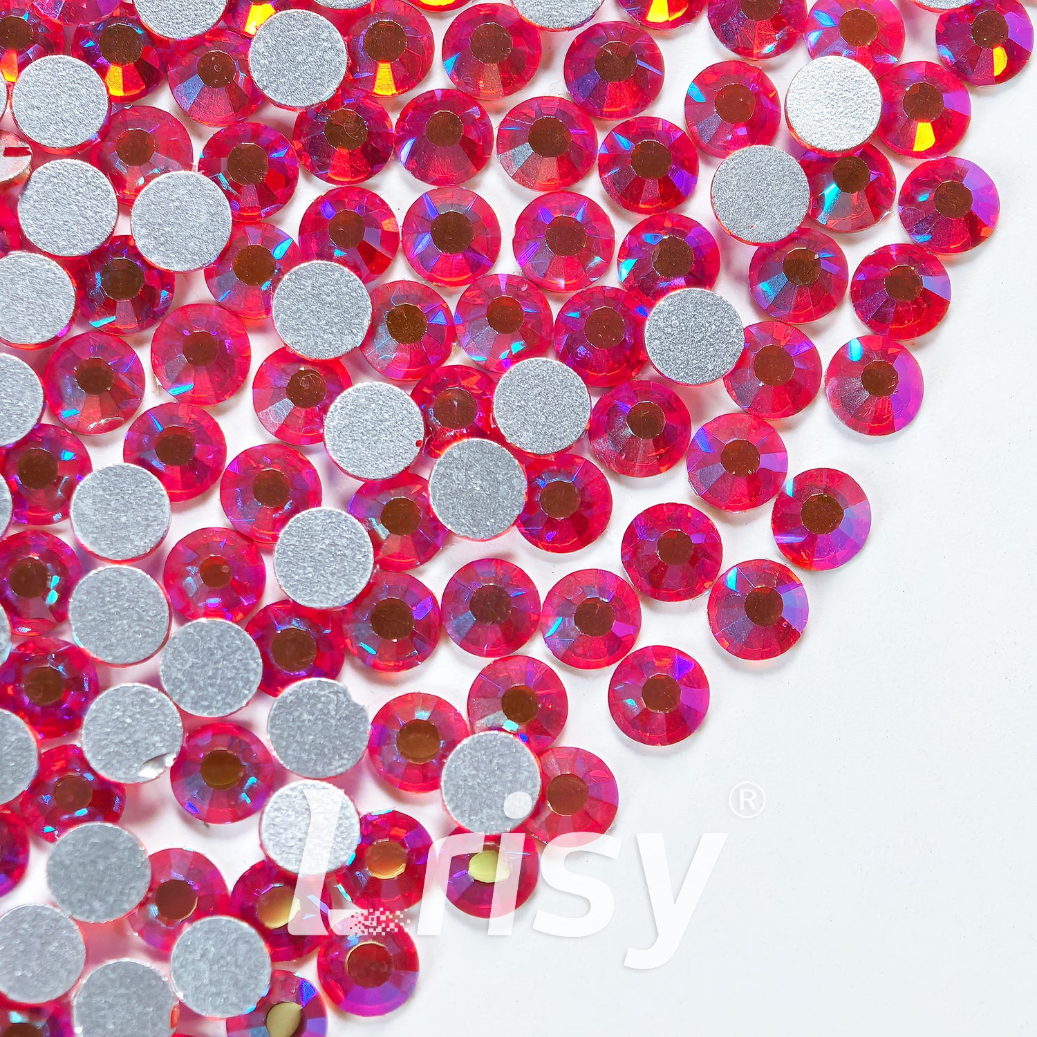 Lt.Siam AB Flat Back Rhinestones FBRS128