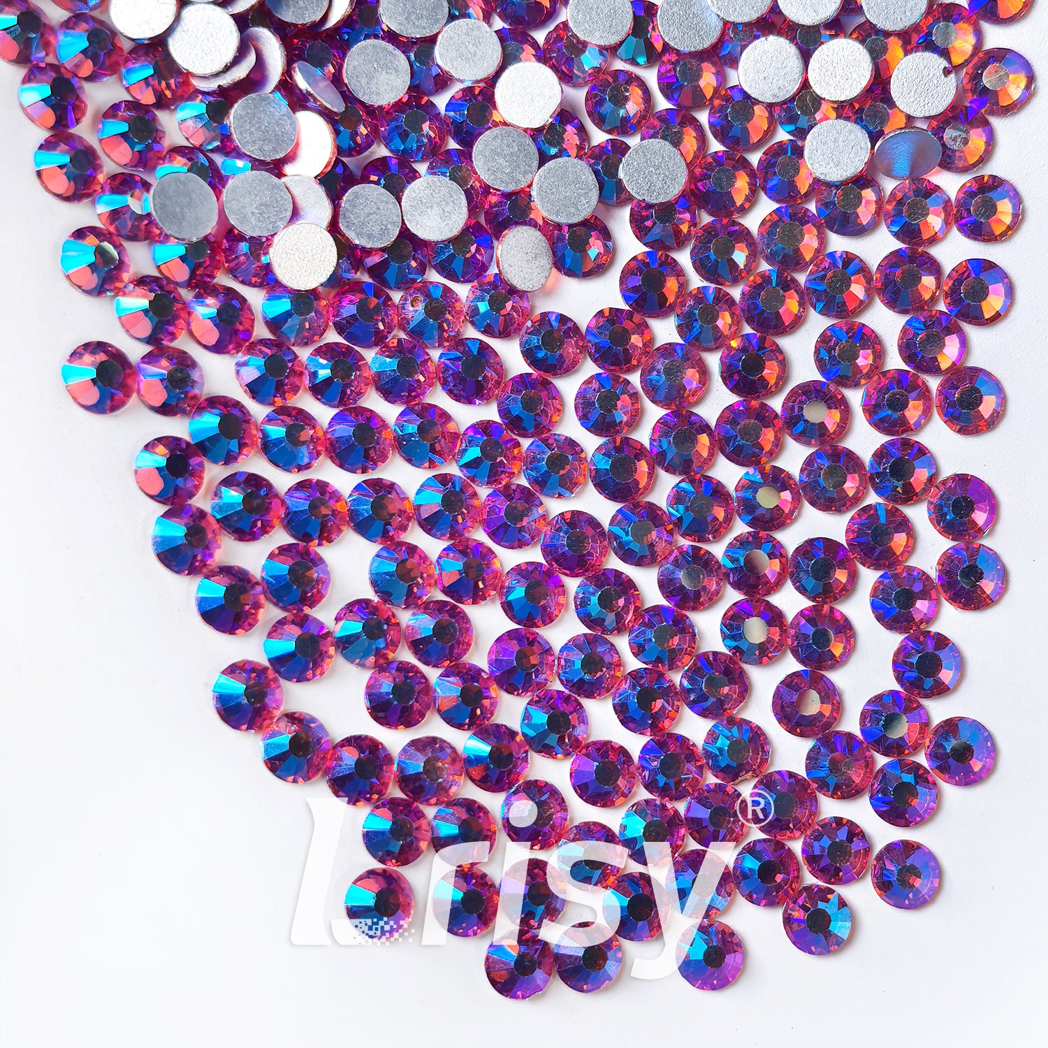 Rose AB Flat Back Rhinestones FBRS133