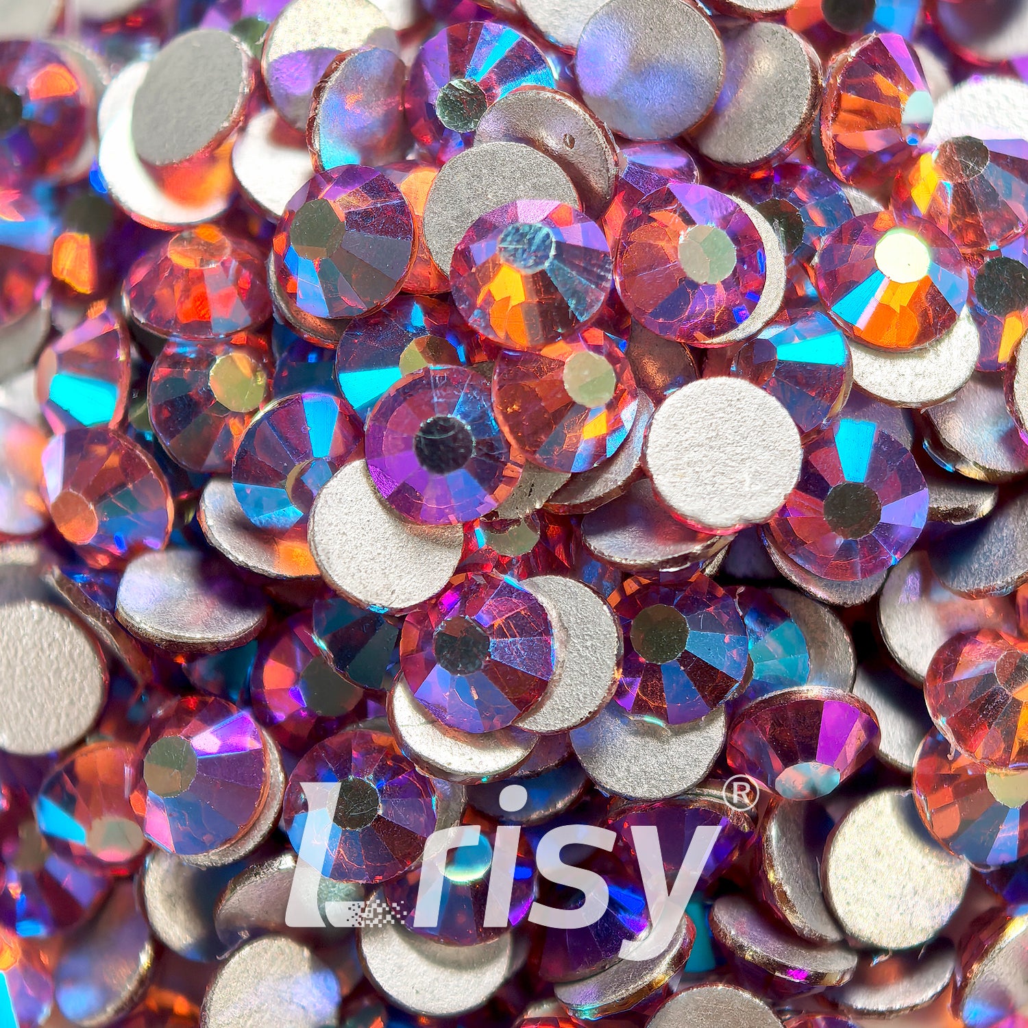 Rose AB Flat Back Rhinestones FBRS133