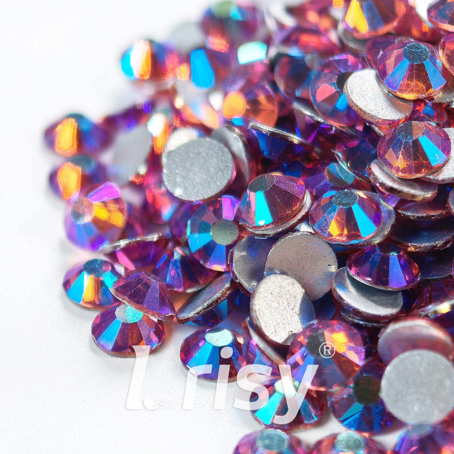 Rose AB Flat Back Rhinestones FBRS133