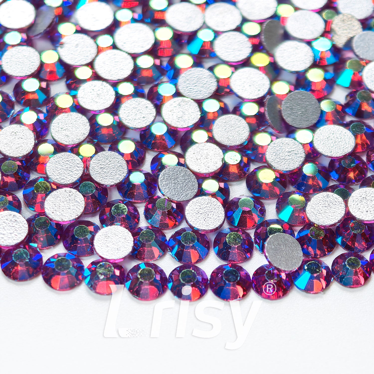 Fuchsia AB Flat Back Rhinestones FBRS134