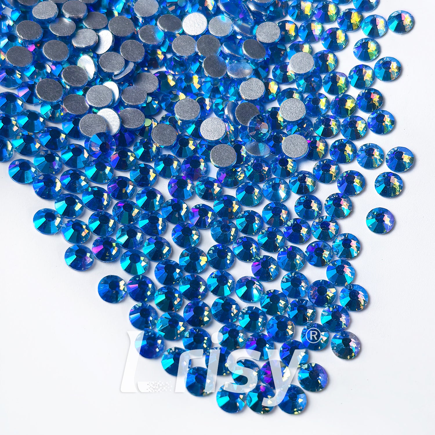 Lt.Sapphire AB Flat Back Rhinestones FBRS143