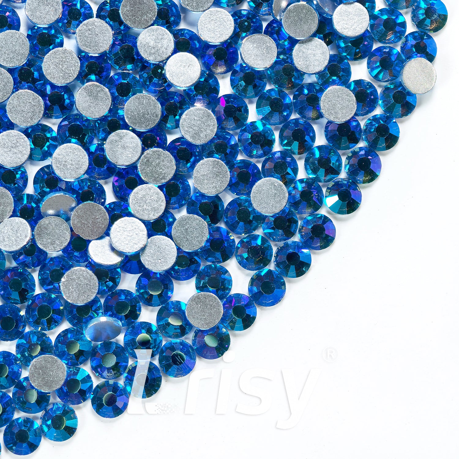 Lt.Sapphire AB Flat Back Rhinestones FBRS143