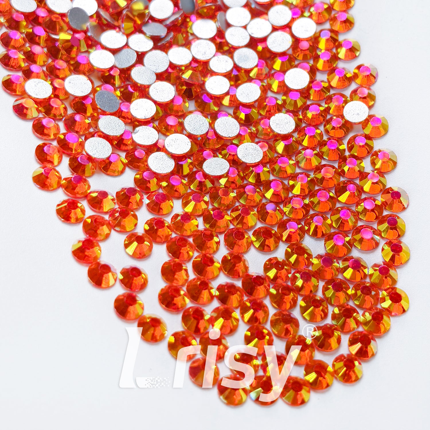 Cumquat AB Flat Back Rhinestones FBRS210