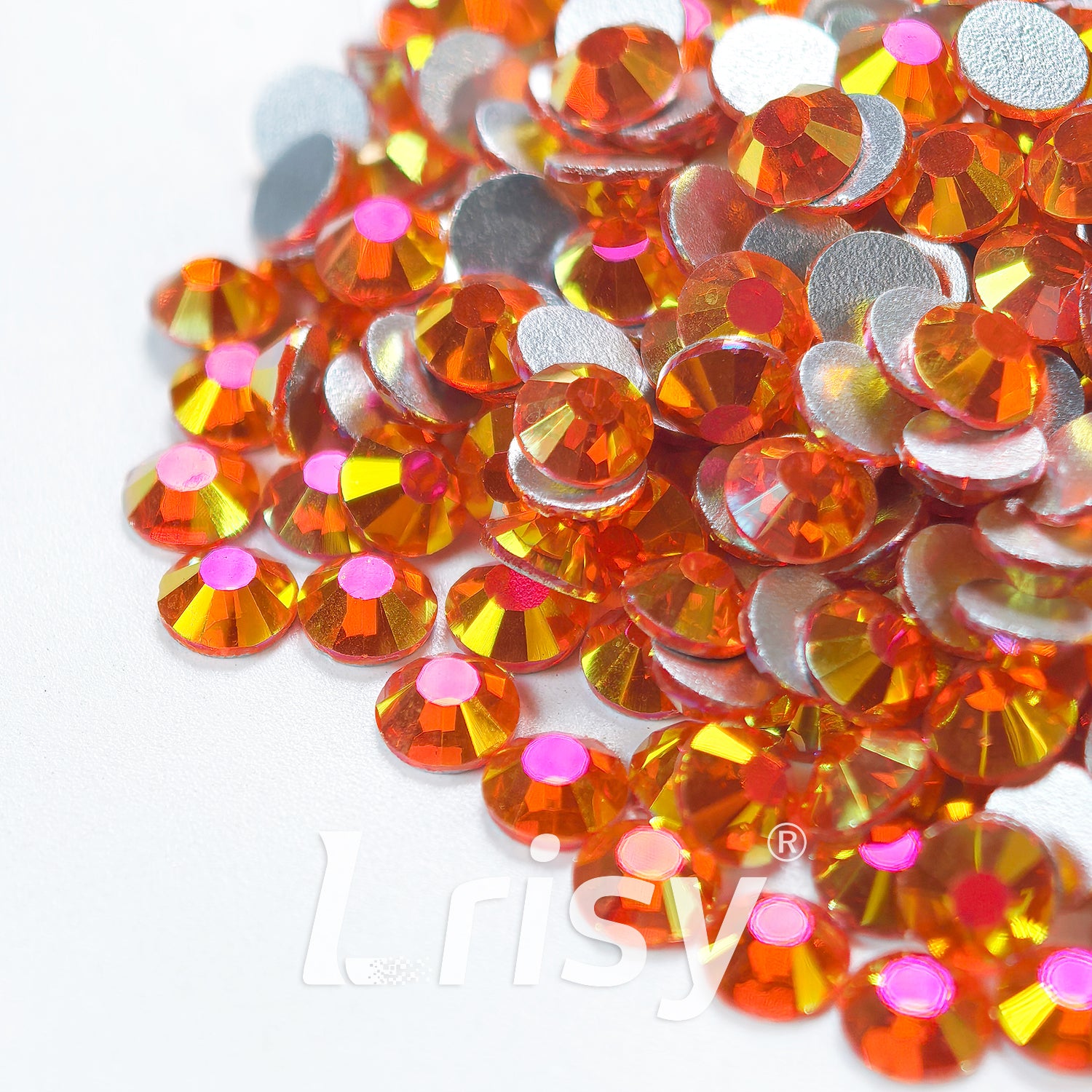 Cumquat AB Flat Back Rhinestones FBRS210