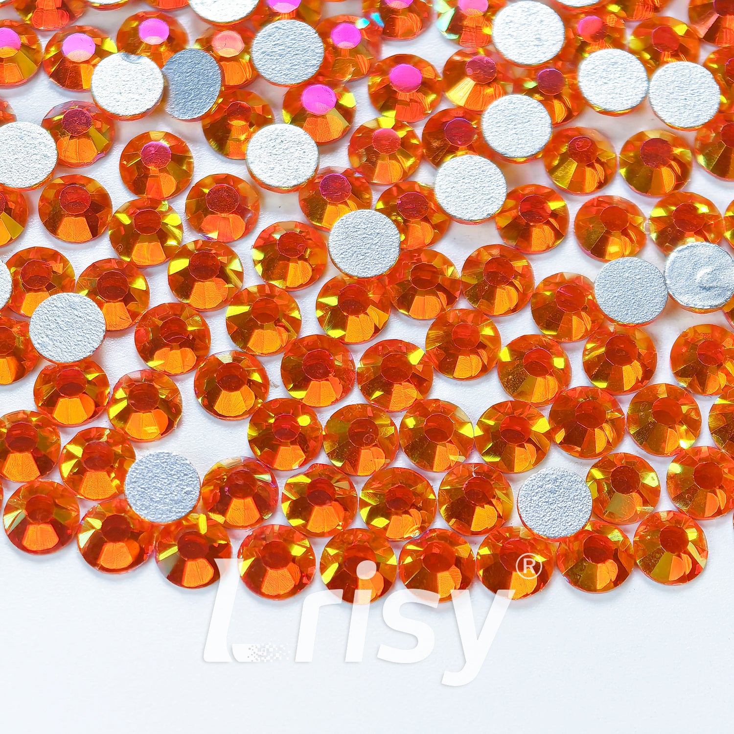 Cumquat AB Flat Back Rhinestones FBRS210