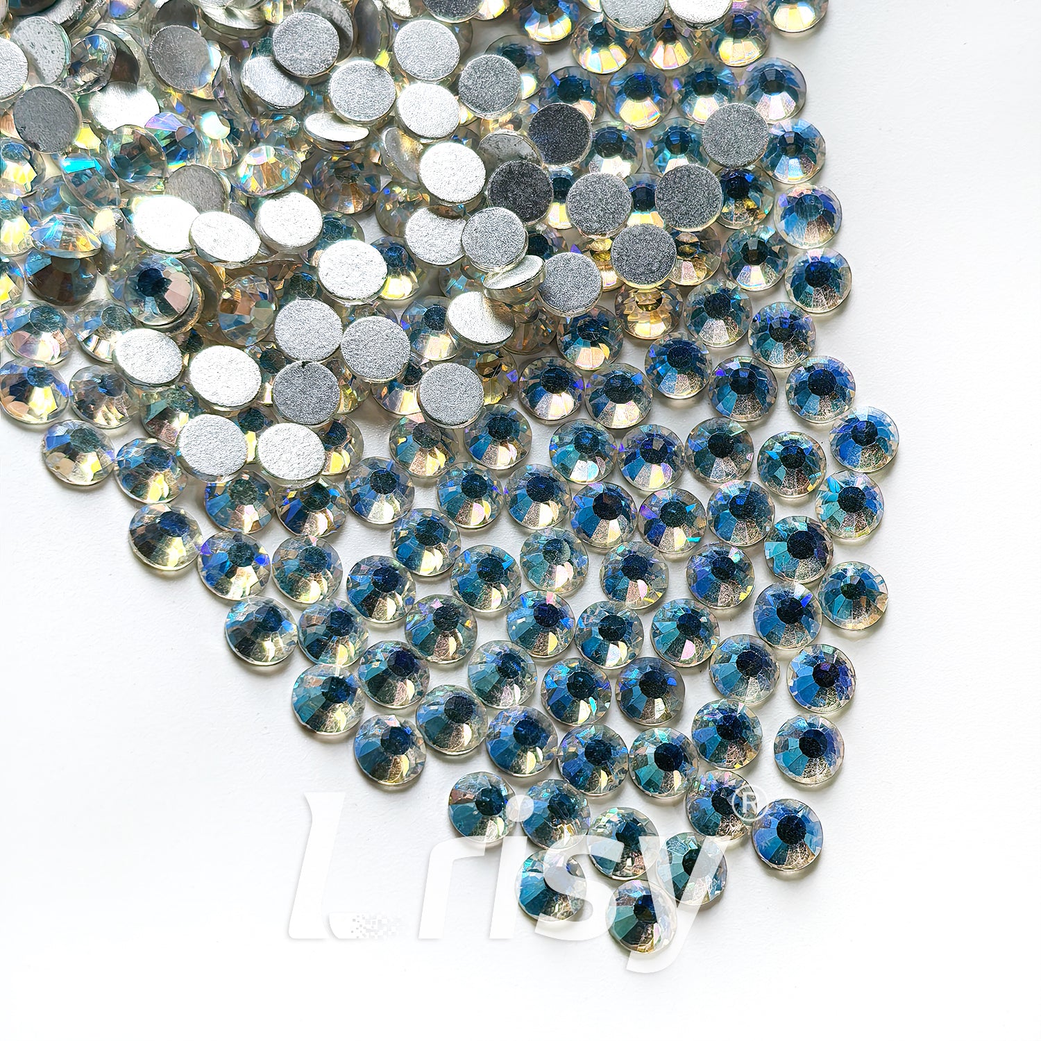 Moonlight(Light Blue) Flat Back Rhinestones FBRS234