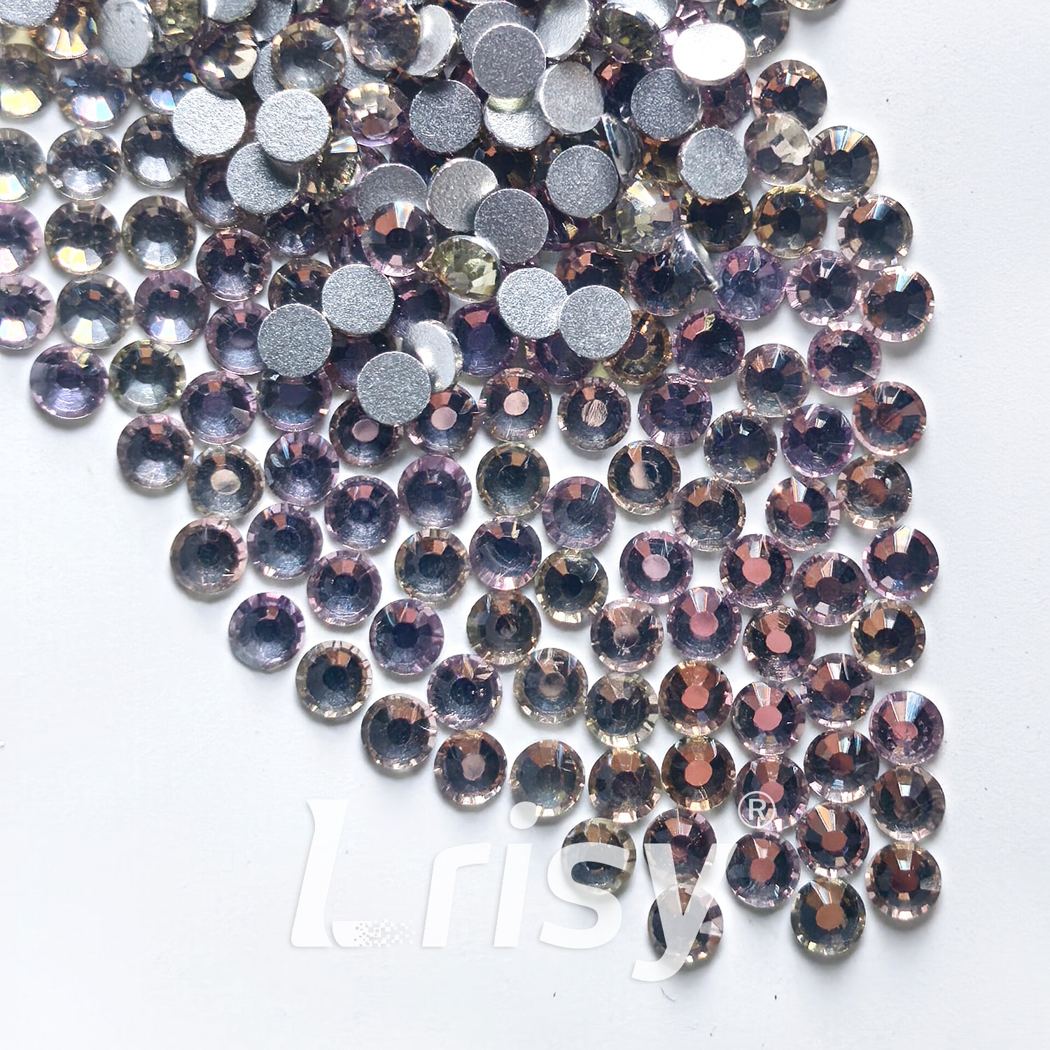 Pink Champagne Flat Back Rhinestones FBRS240