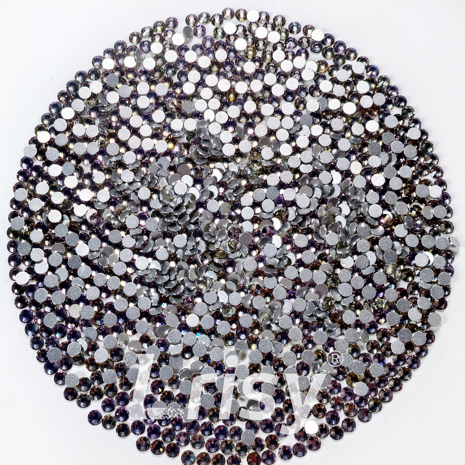 Pink Champagne Flat Back Rhinestones FBRS240