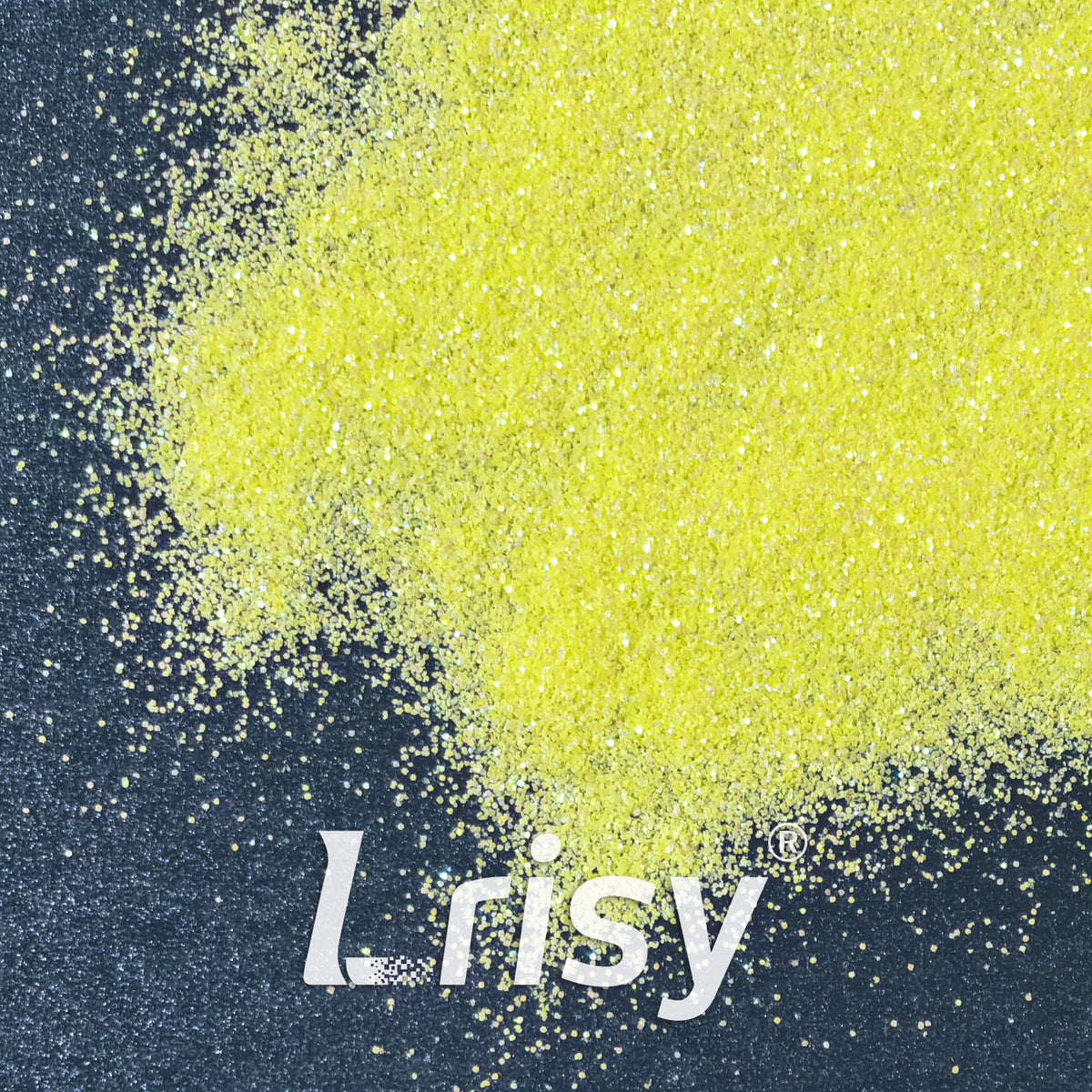 0.2mm Solvent Resistance Iridescent Yellow Glitter GH8212AG
