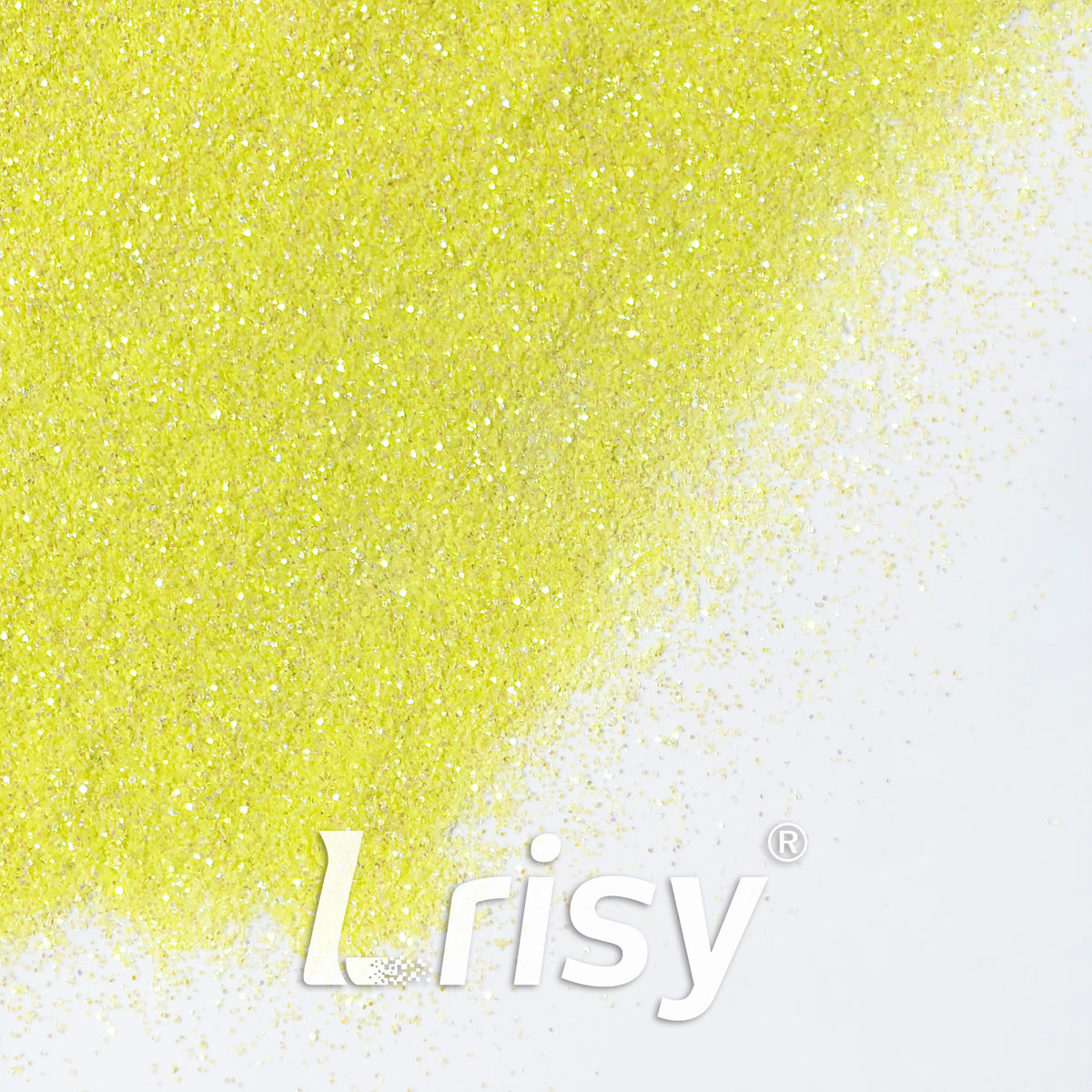 0.2mm Solvent Resistance Iridescent Yellow Glitter GH8212AG
