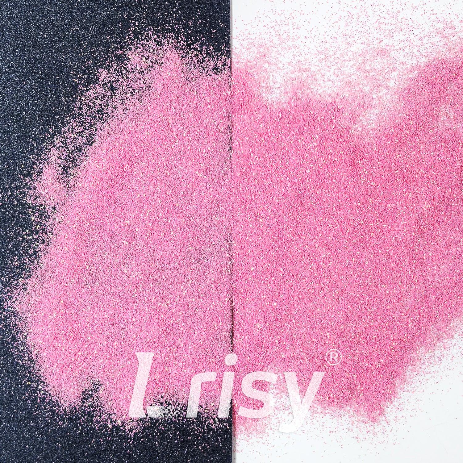 0.2mm Solvent Resistance Iridescent Pink Glitter GH8223AG