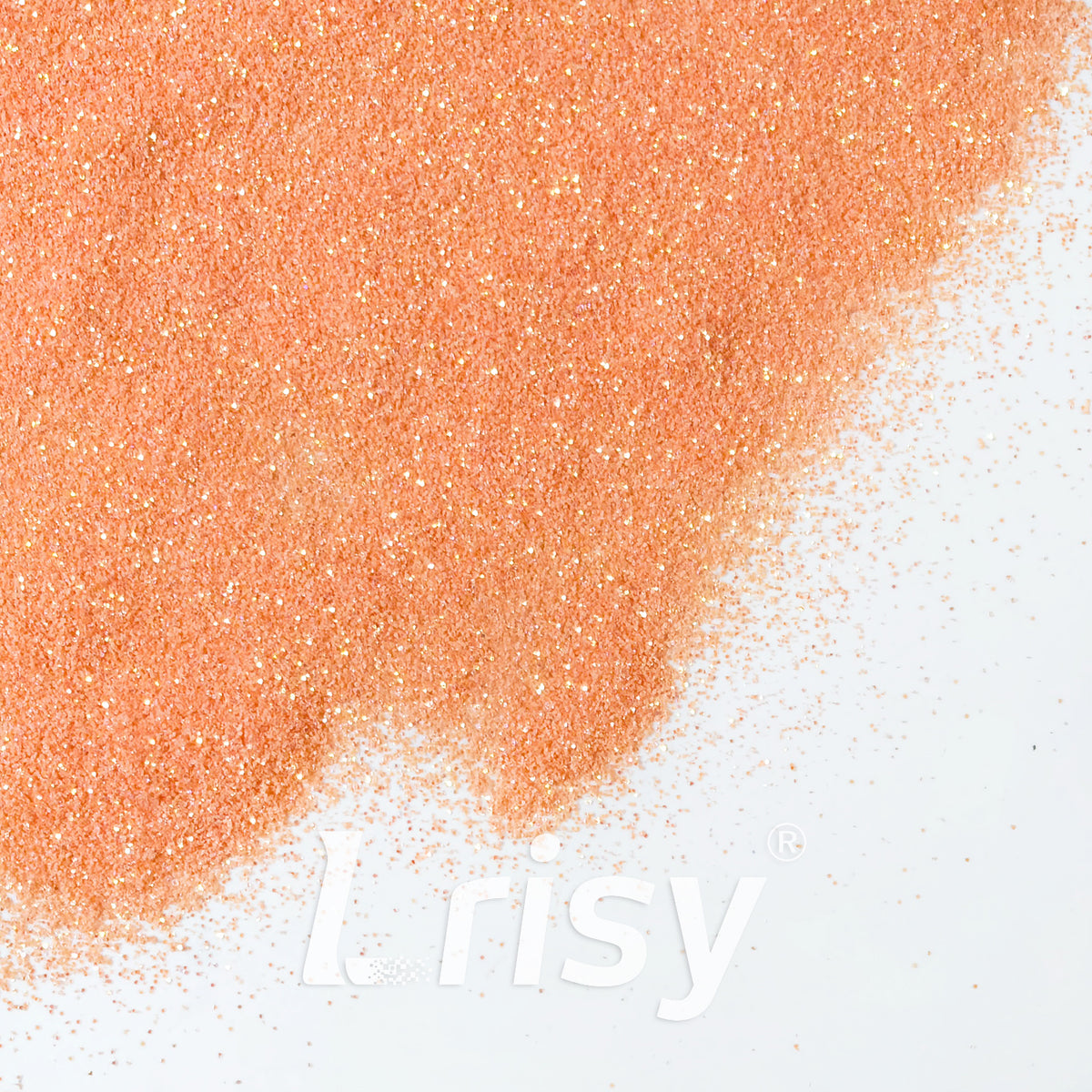 0.2mm Solvent Resistance Iridescent Apricot Orange Glitter GH8226AG