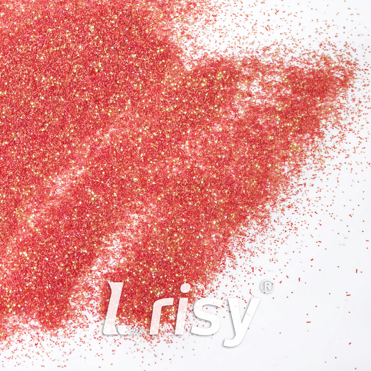 0.2mm Solvent Resistance Iridescent Rose Red Glitter GH8227AG