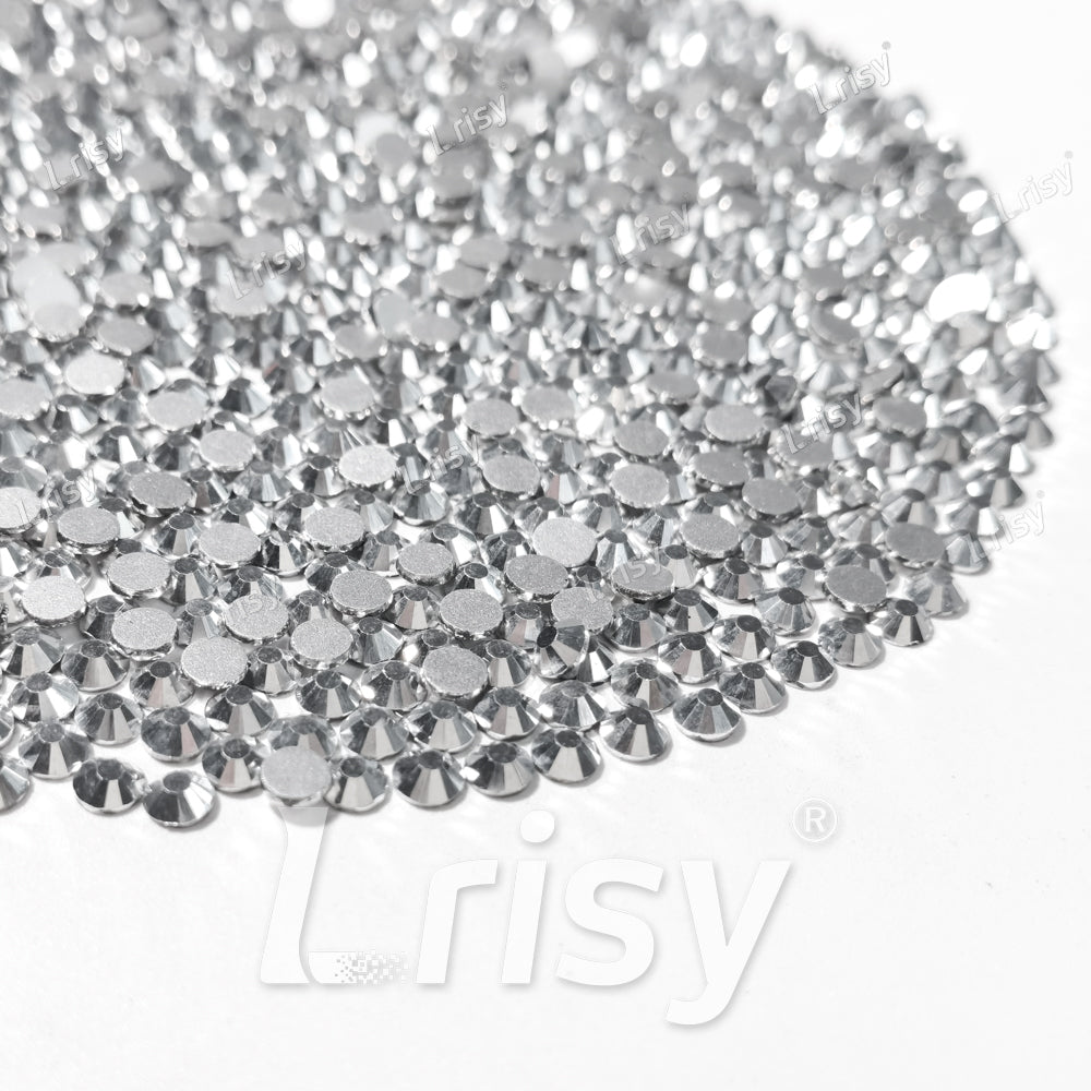 4.6-4.8mm Silver Ore Flat back Rhinestones FBRS035