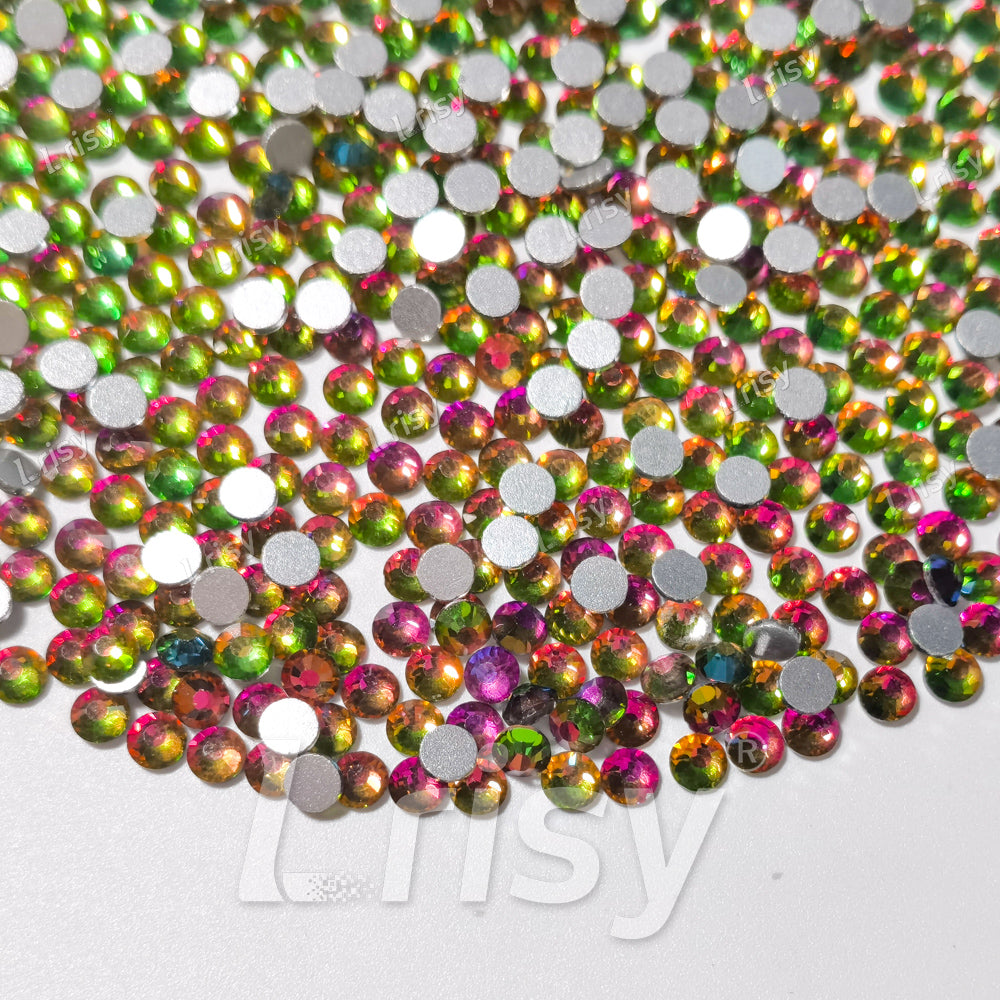 4.6-4.8mm Changing Flame Flat back Rhinestones FBRS032
