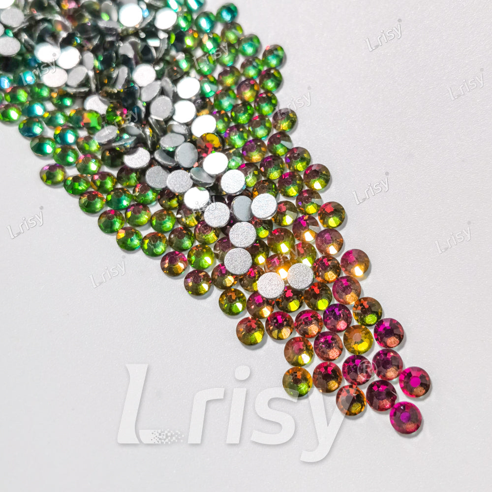 4.6-4.8mm Changing Flame Flat back Rhinestones FBRS032