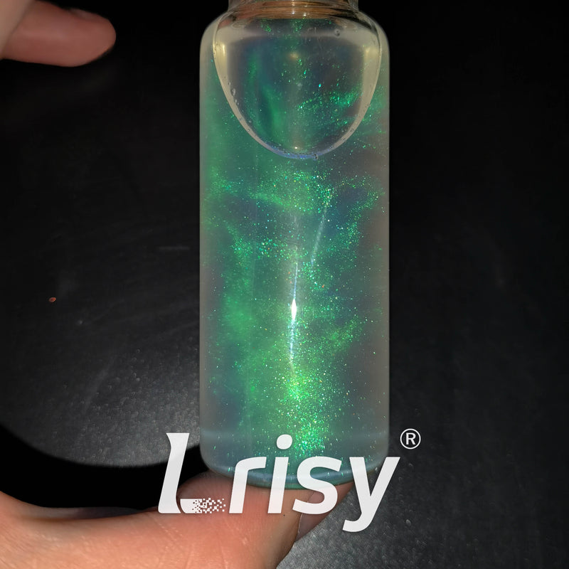 Iridescent Auroral Green Mica Pigment Powder AP03