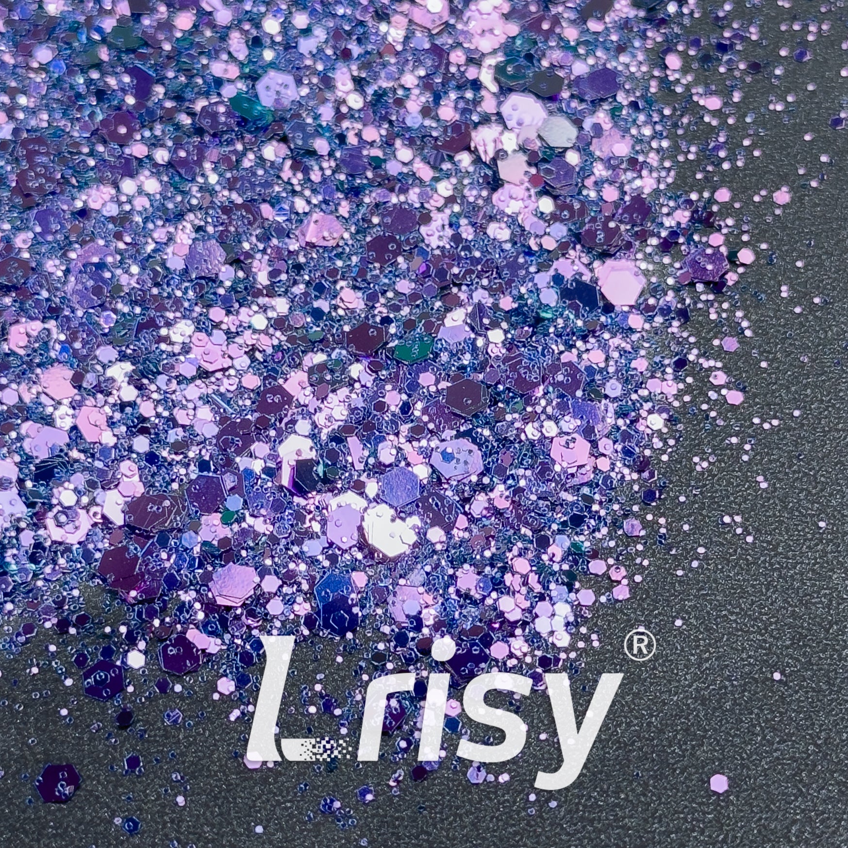 General Mixed High Brightness Purple Glitter HX2105