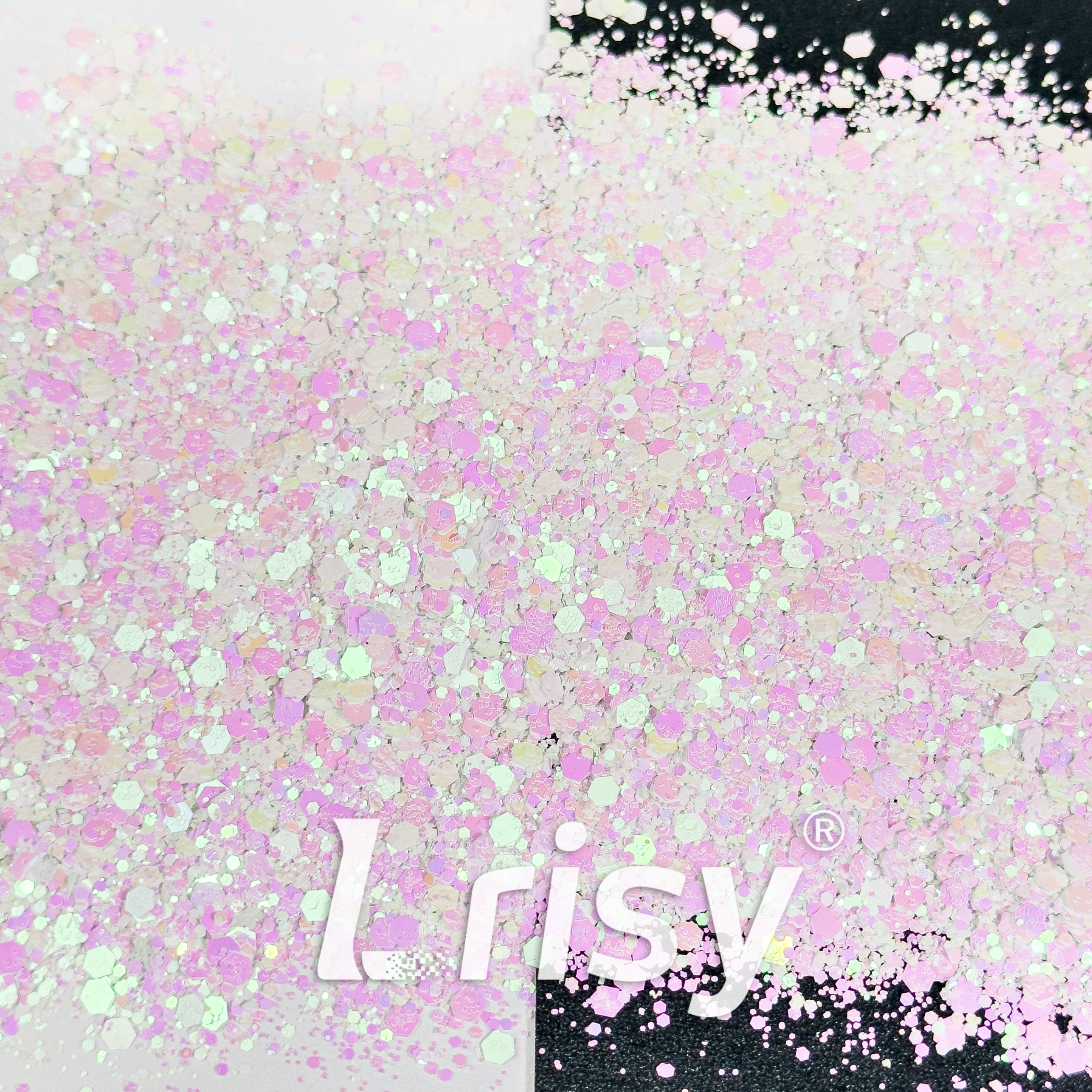General Mixed Violet Glitter C003R