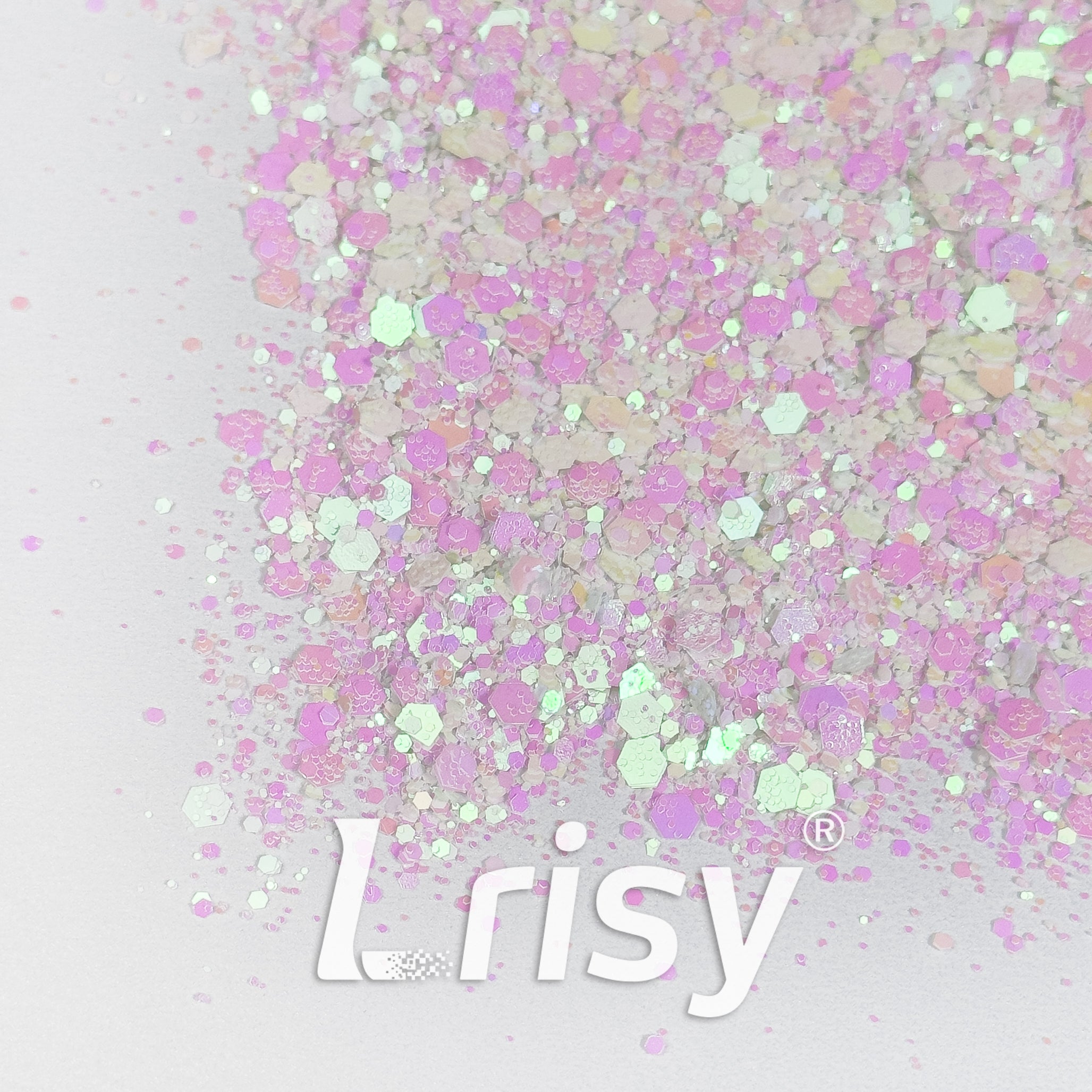 General Mixed Violet Glitter C003R