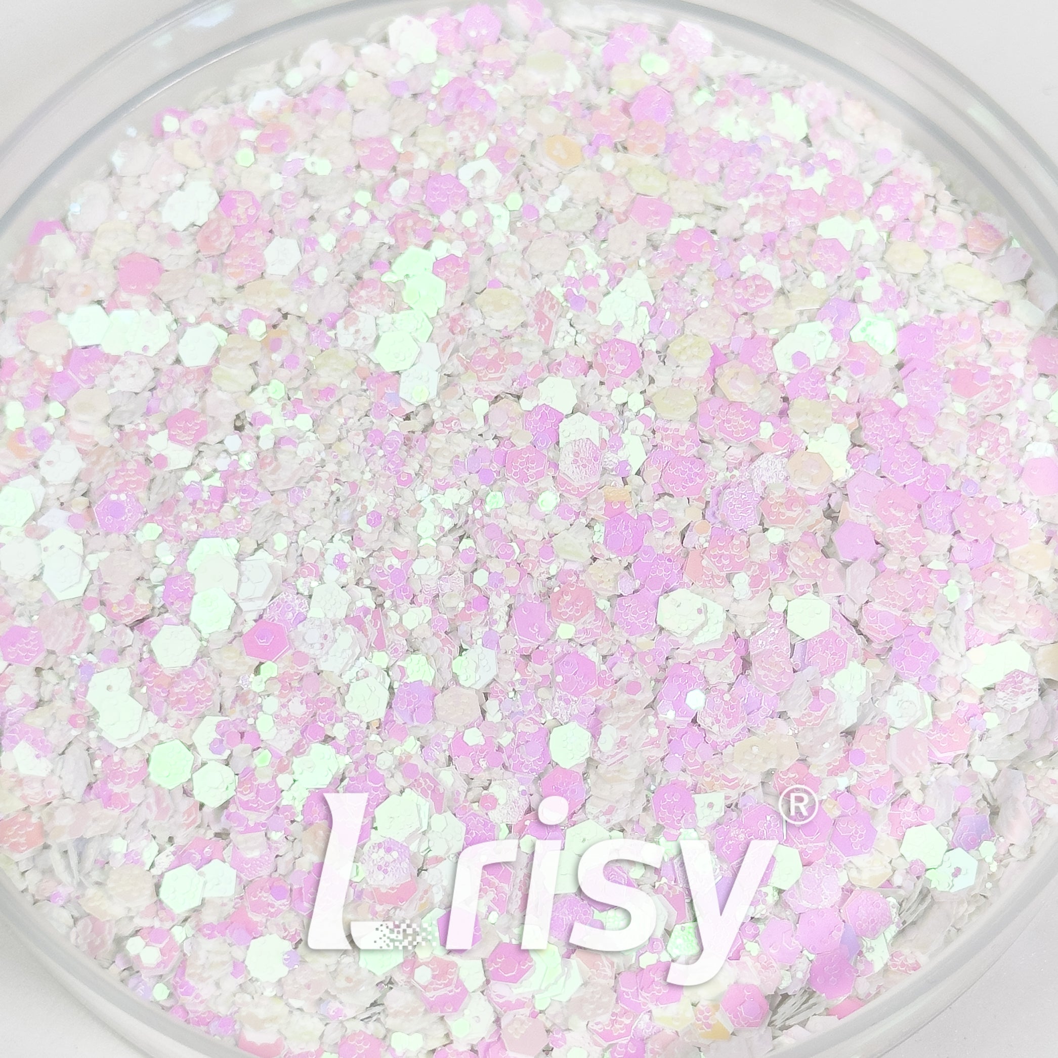 General Mixed Violet Glitter C003R