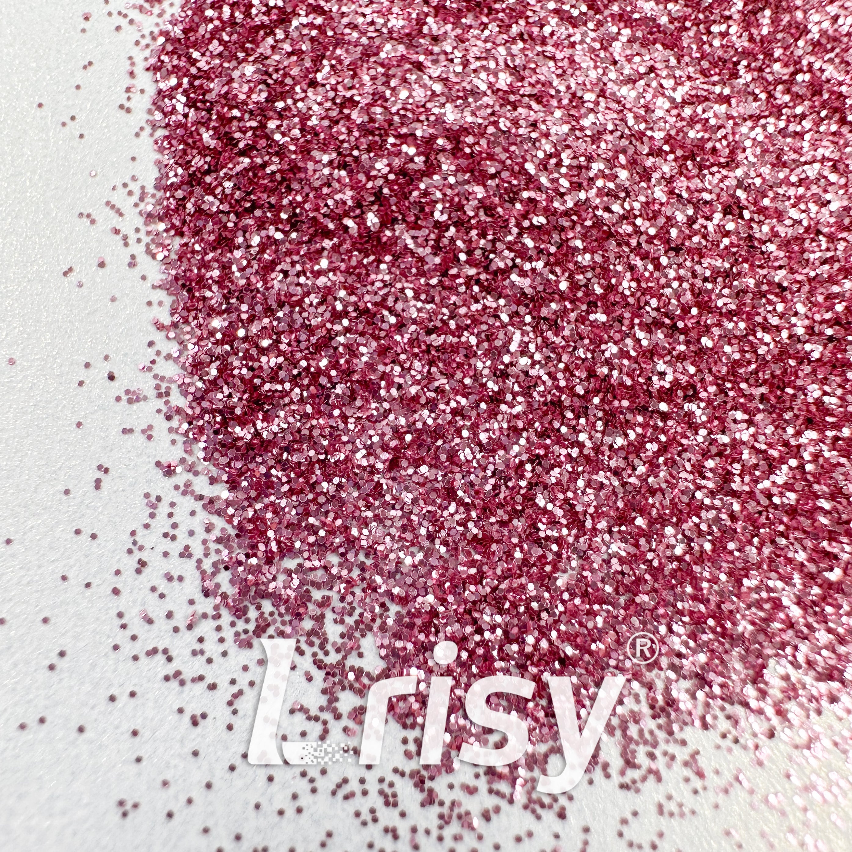 0.2mm Biodegradable Pink Fine Glitter Pure Color AKH908