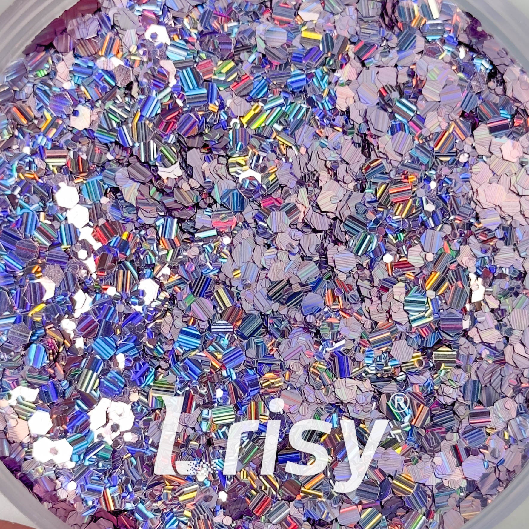 Holographic Purple Chunky Glitter DY4204