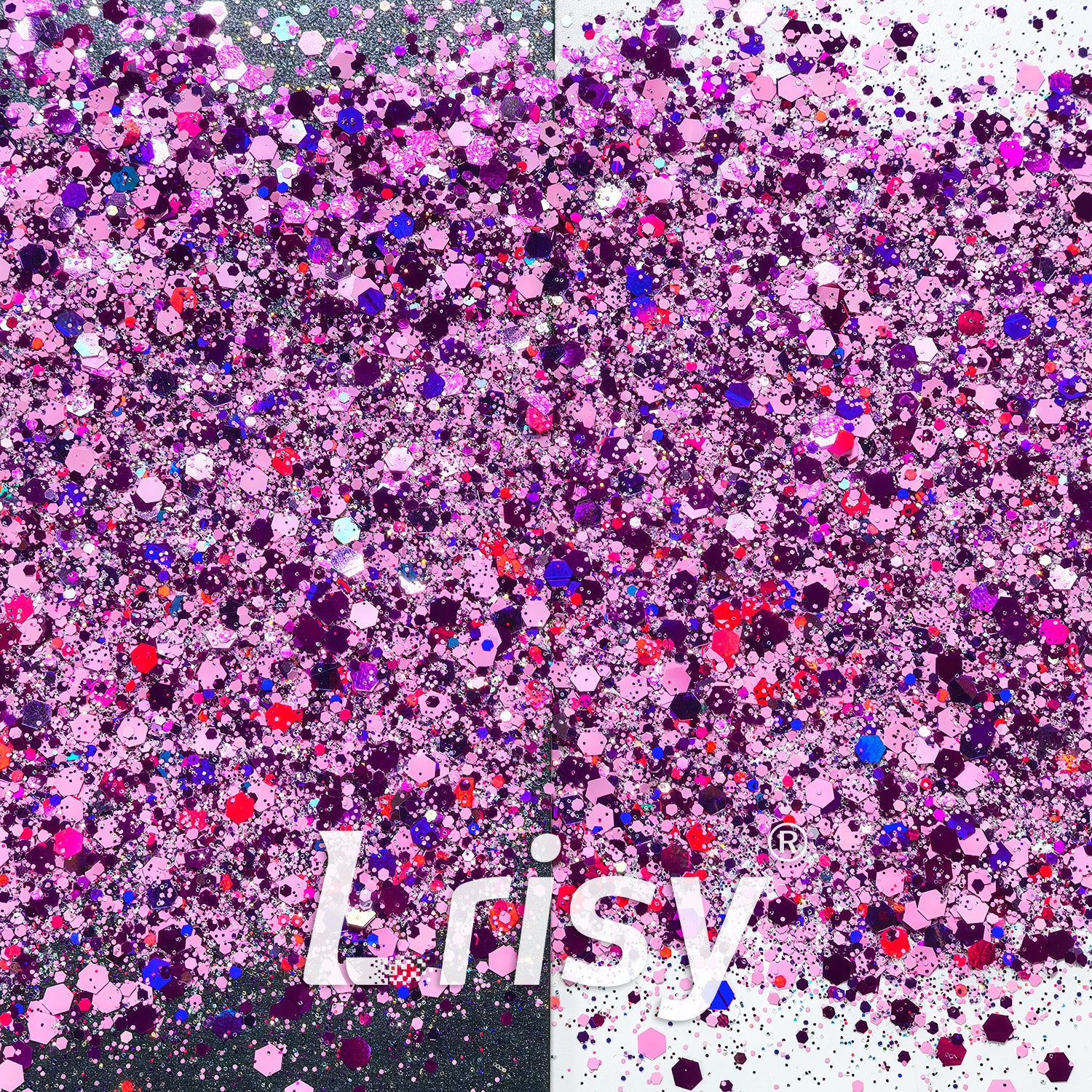 Pink Purple Phantom Custom Mixed Glitter LXT003
