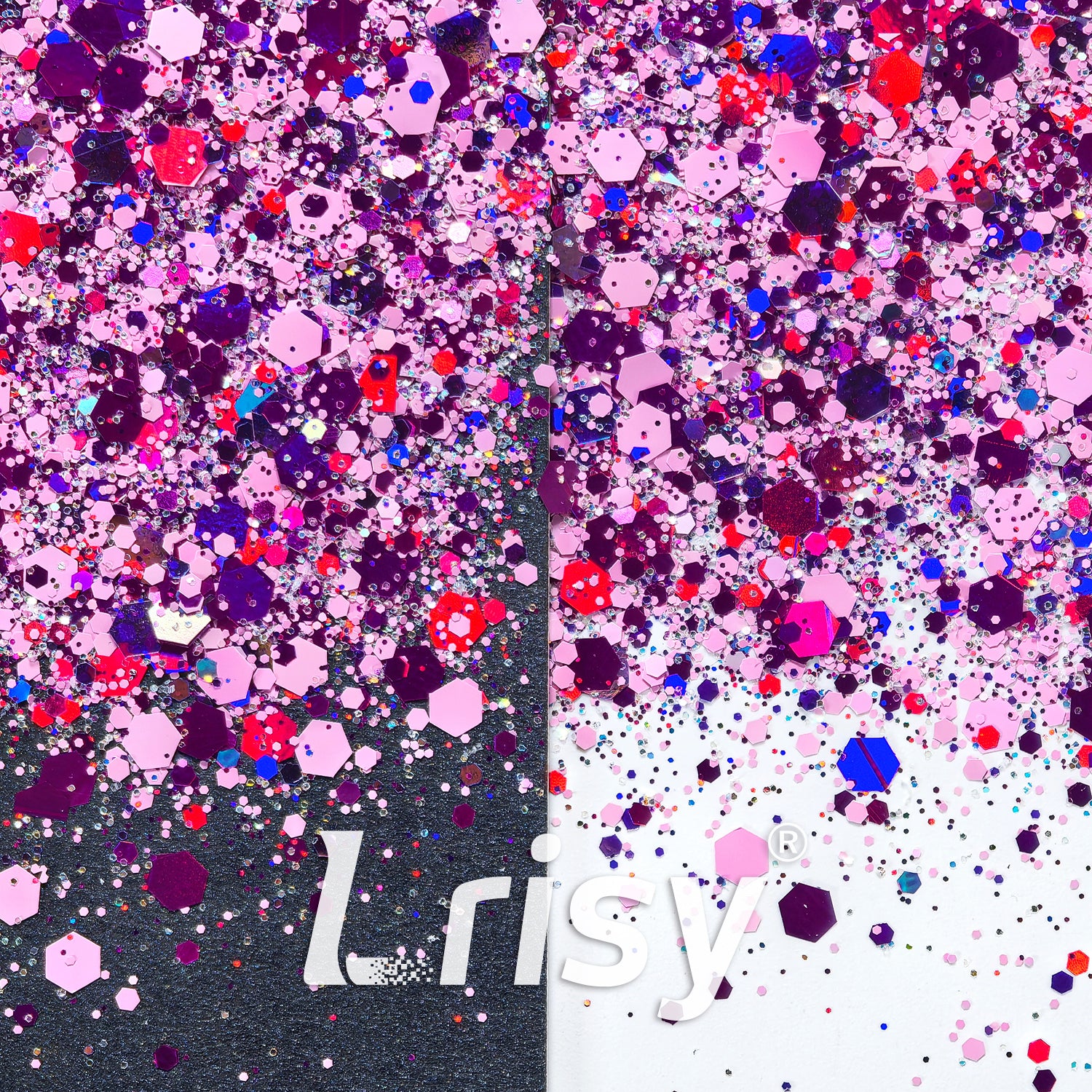 Pink Purple Phantom Custom Mixed Glitter LXT003