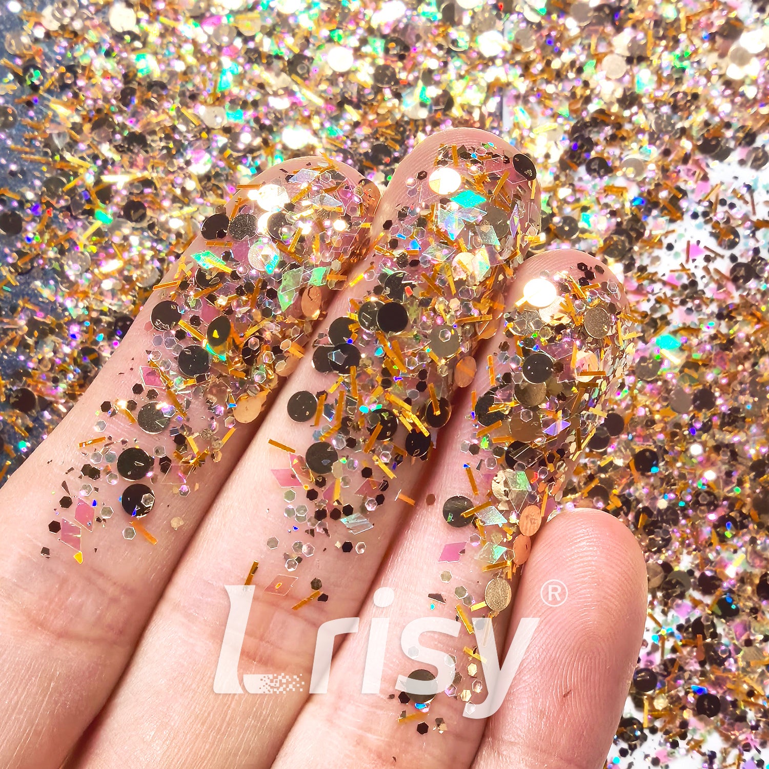 Golden Nation Custom Mixed Glitter LXT005