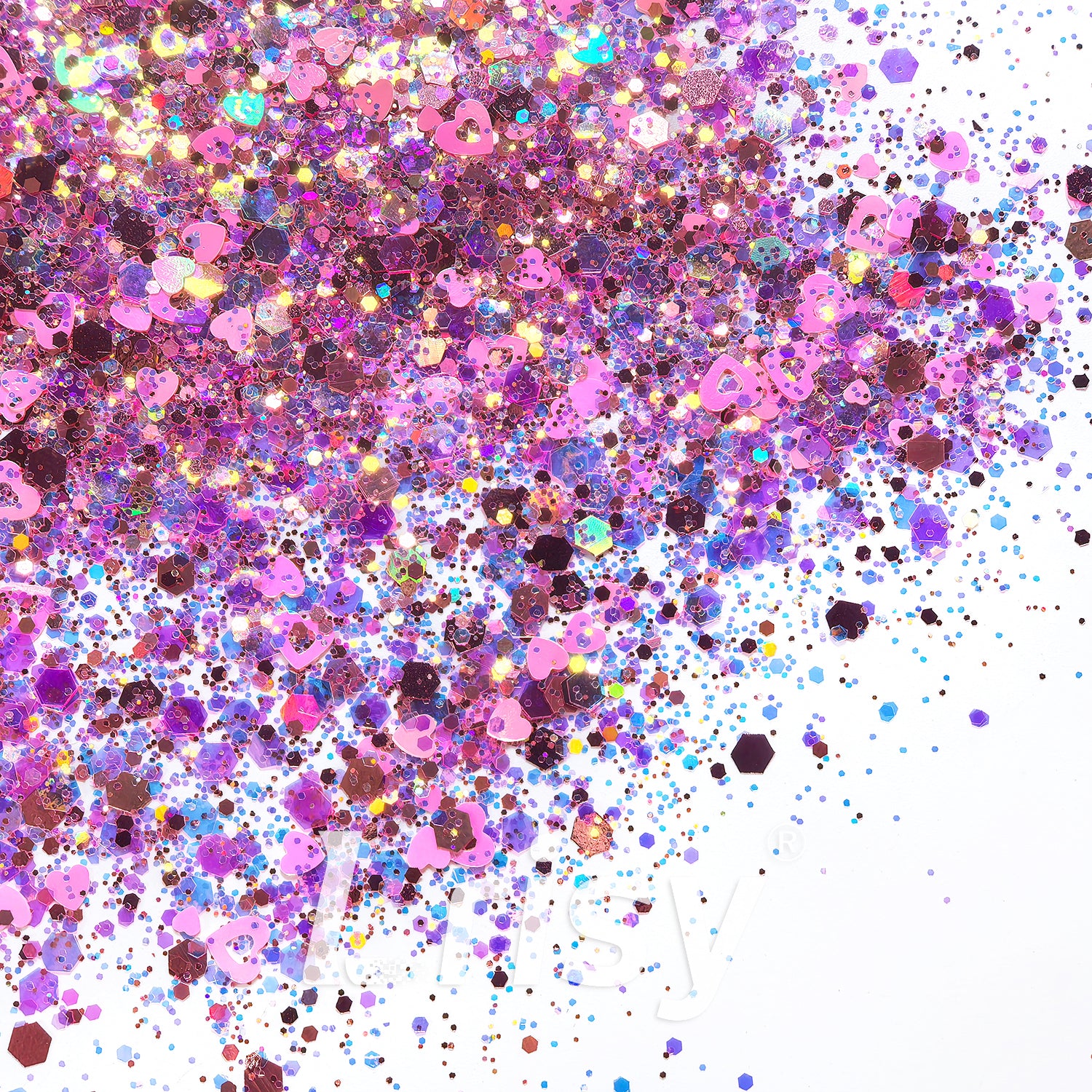 Pink Memories Custom Mixed Glitter LXT006