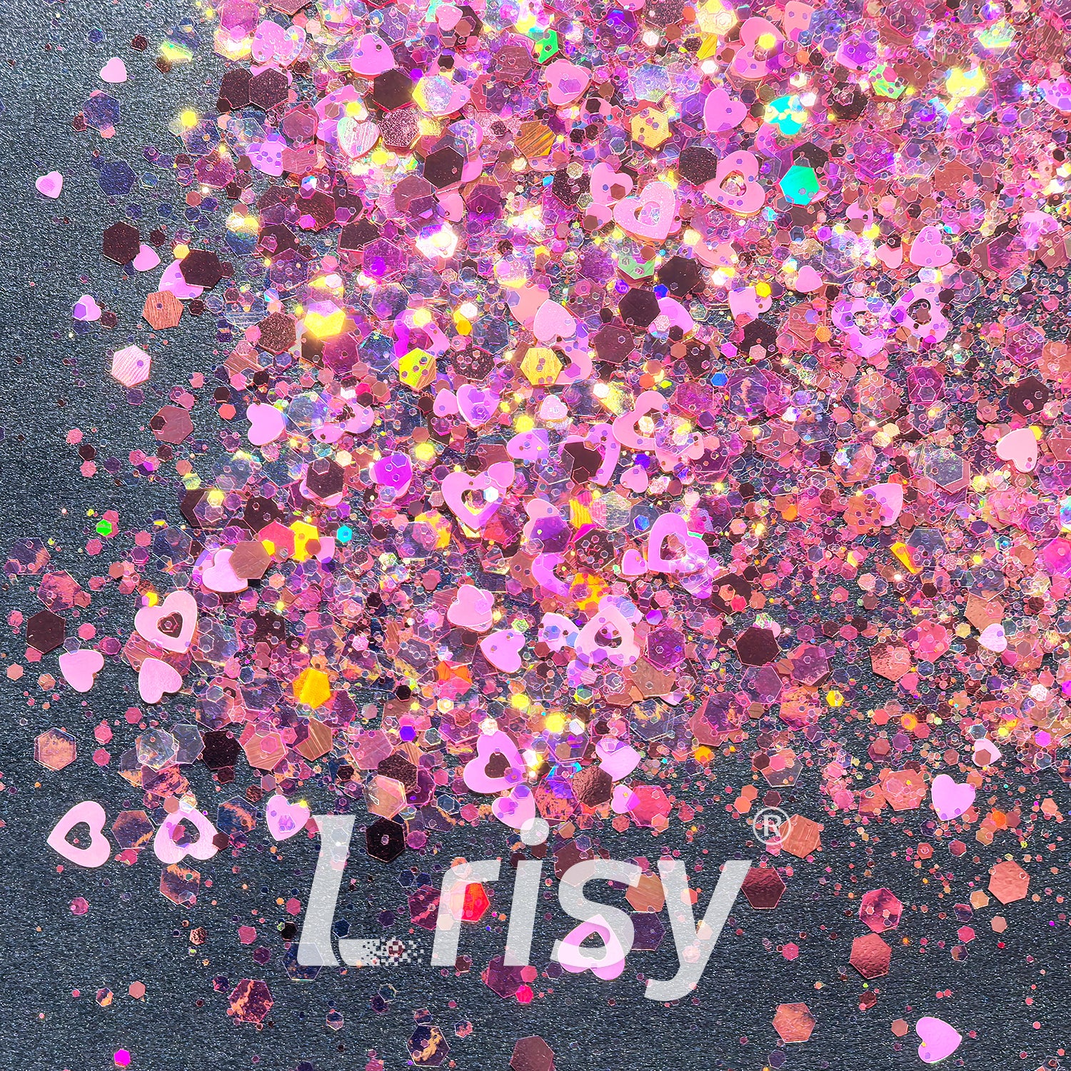 Pink Memories Custom Mixed Glitter LXT006